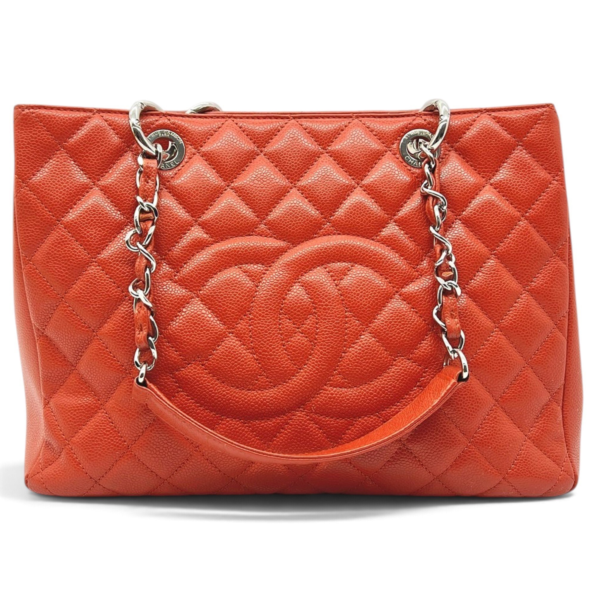 Grand shopping leather tote