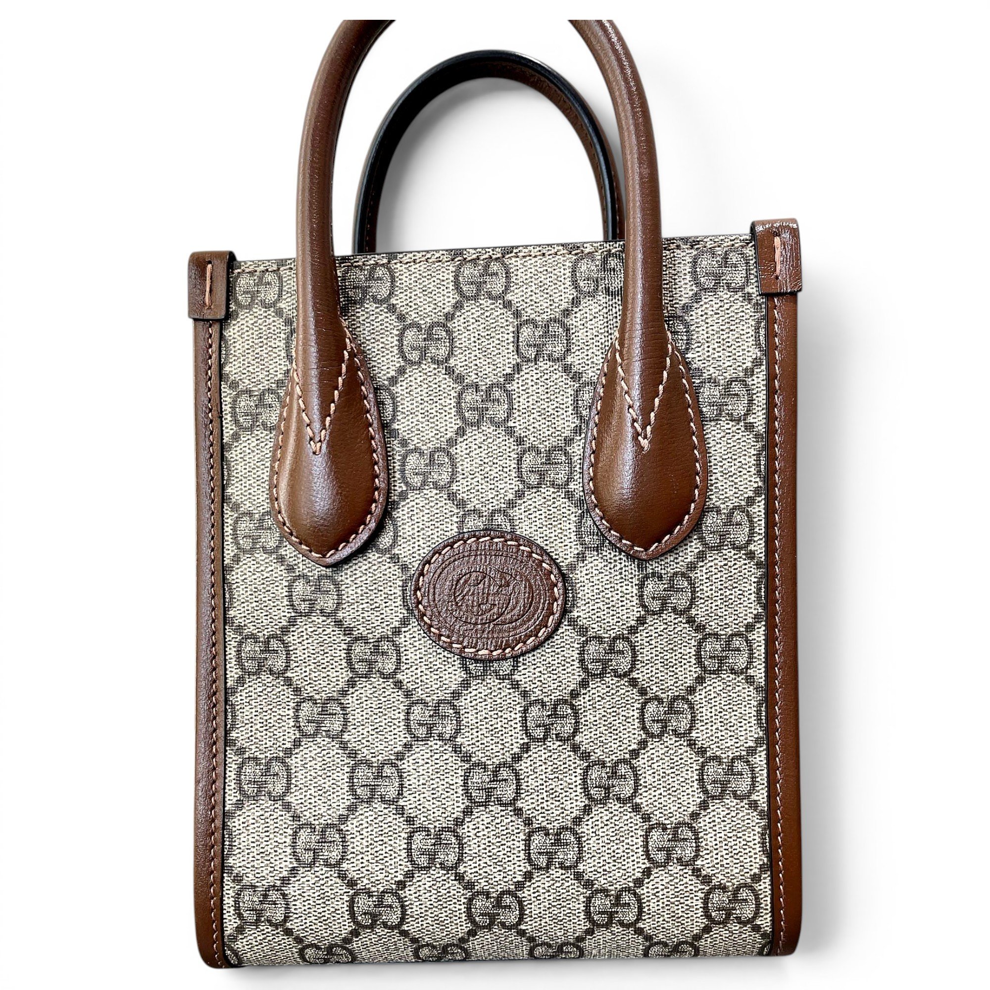 Leather handbag