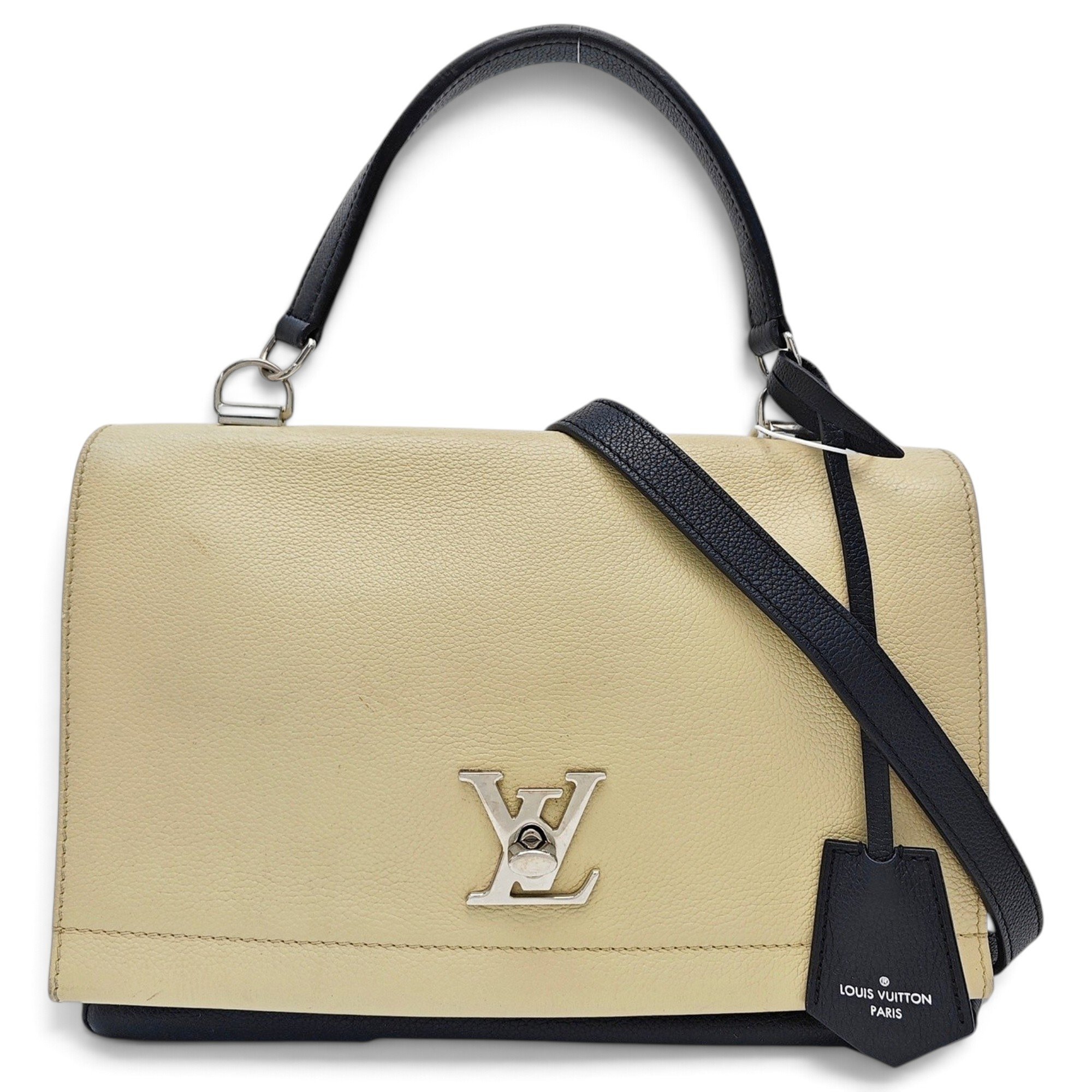 Lockme leather handbag