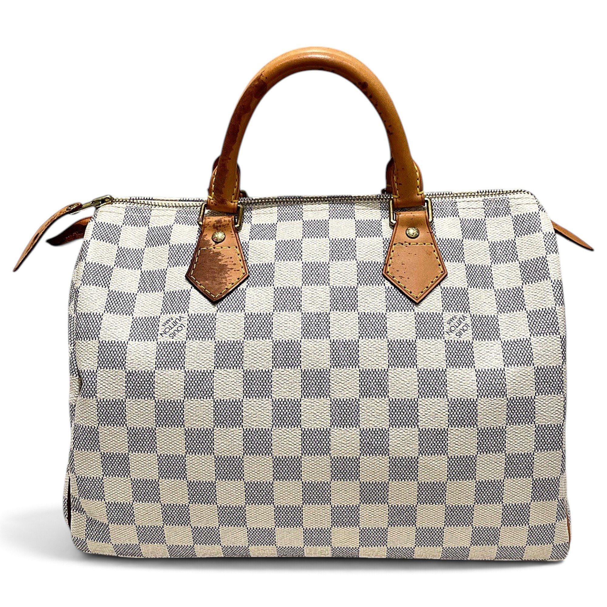 Speedy leather handbag