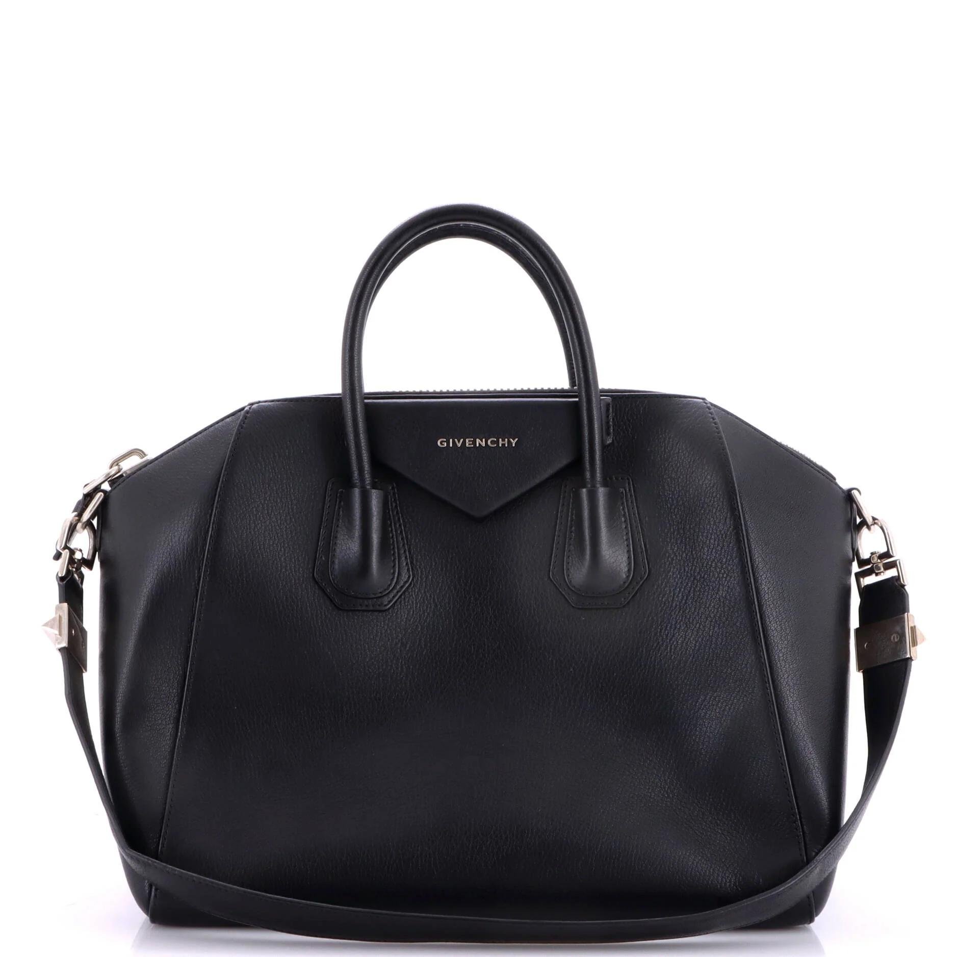 Leather satchel