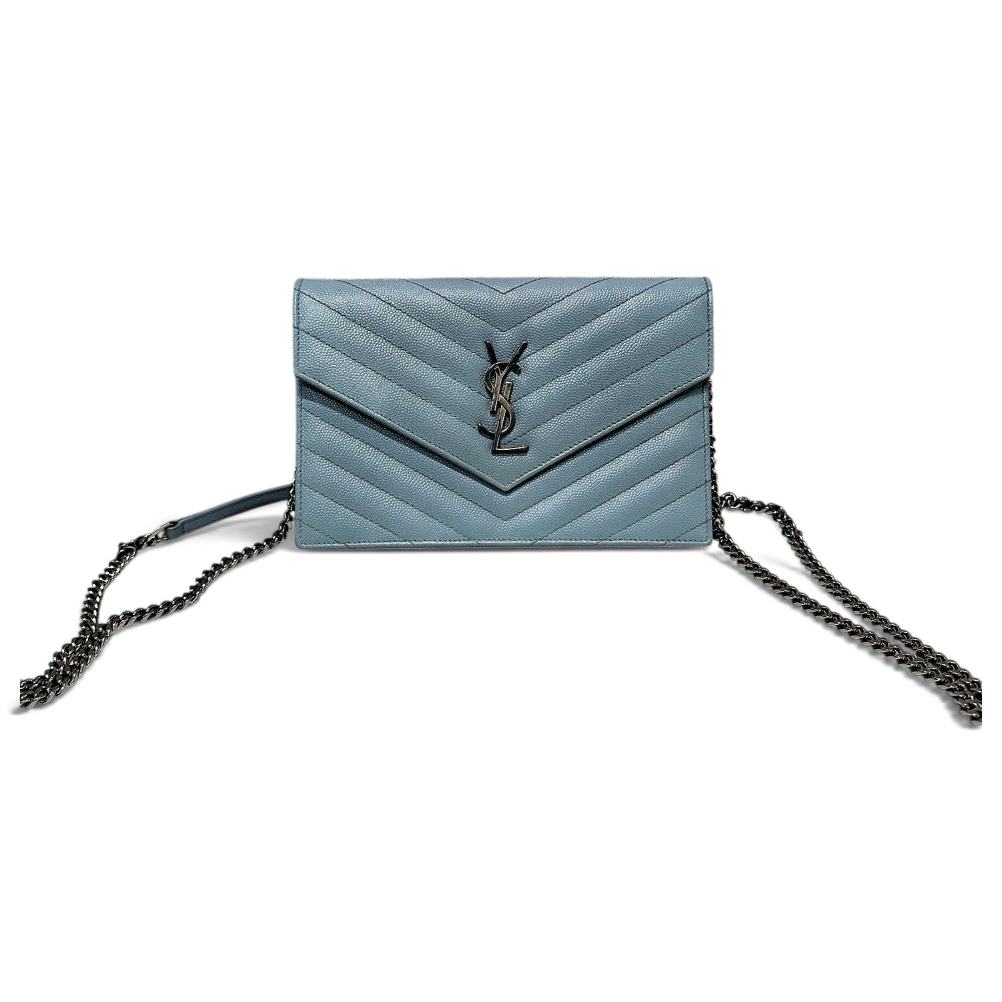 Saint Laurent Envelope leather handbag