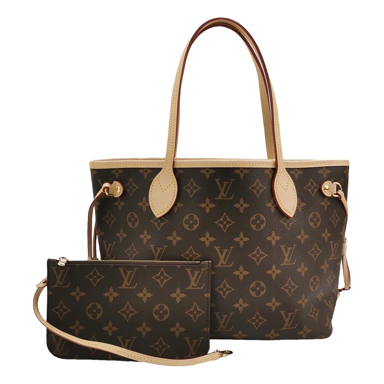 Neverfull leather handbag