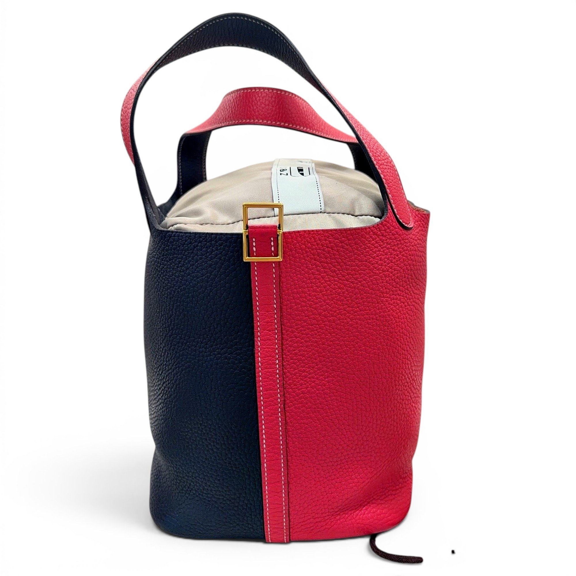Picotin leather handbag