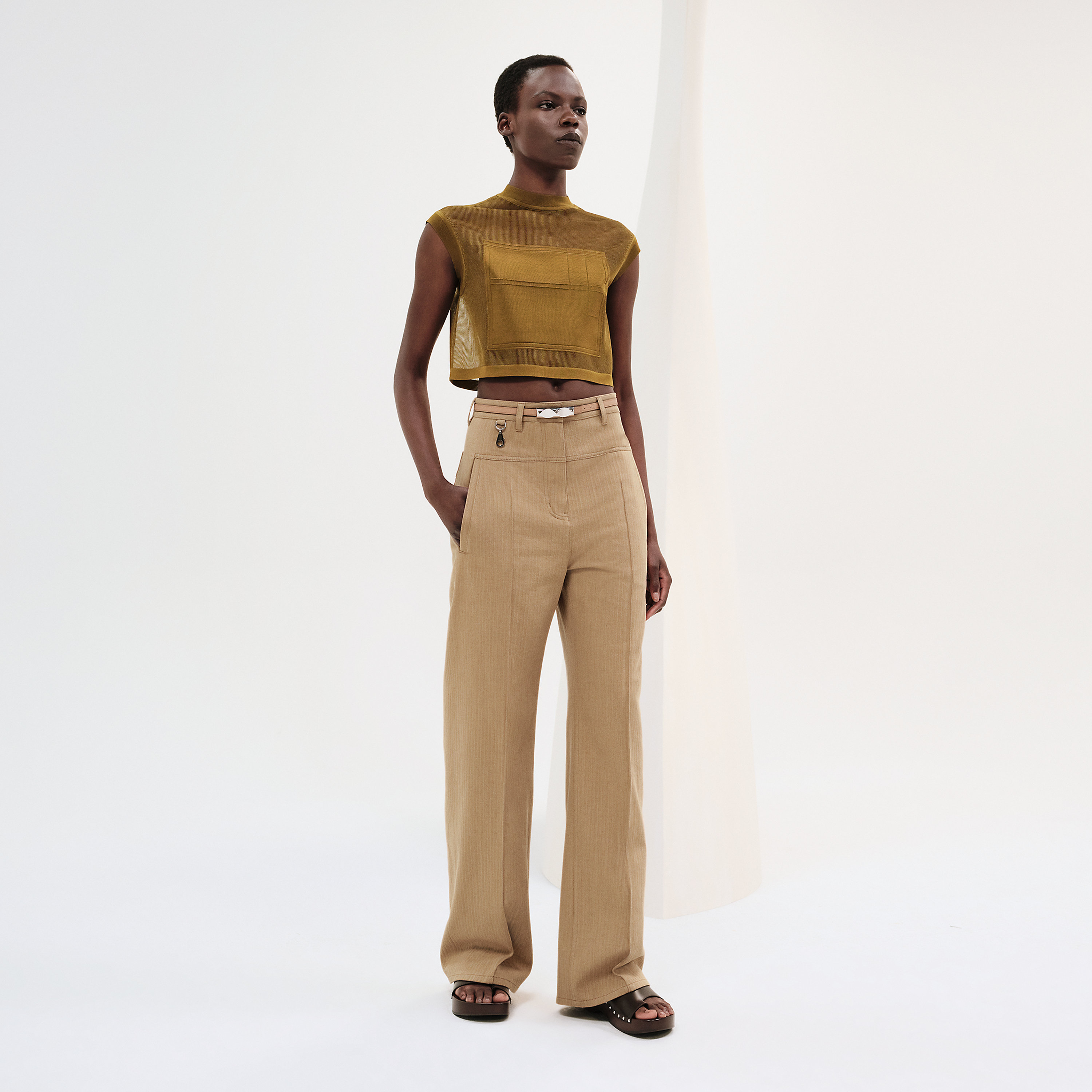 Loose fit pants