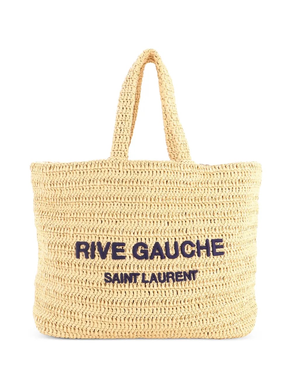 Rive Gauche Supple Raffia tote bag