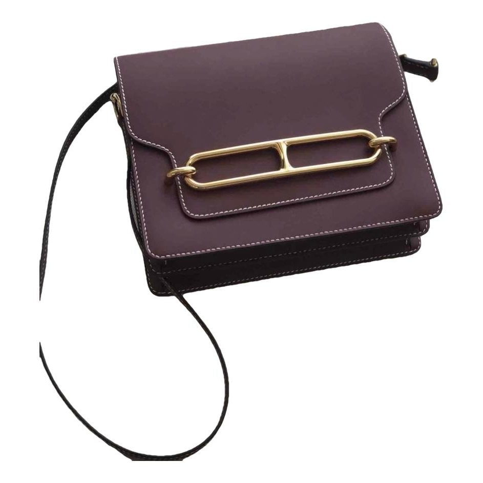 Roulis leather crossbody bag