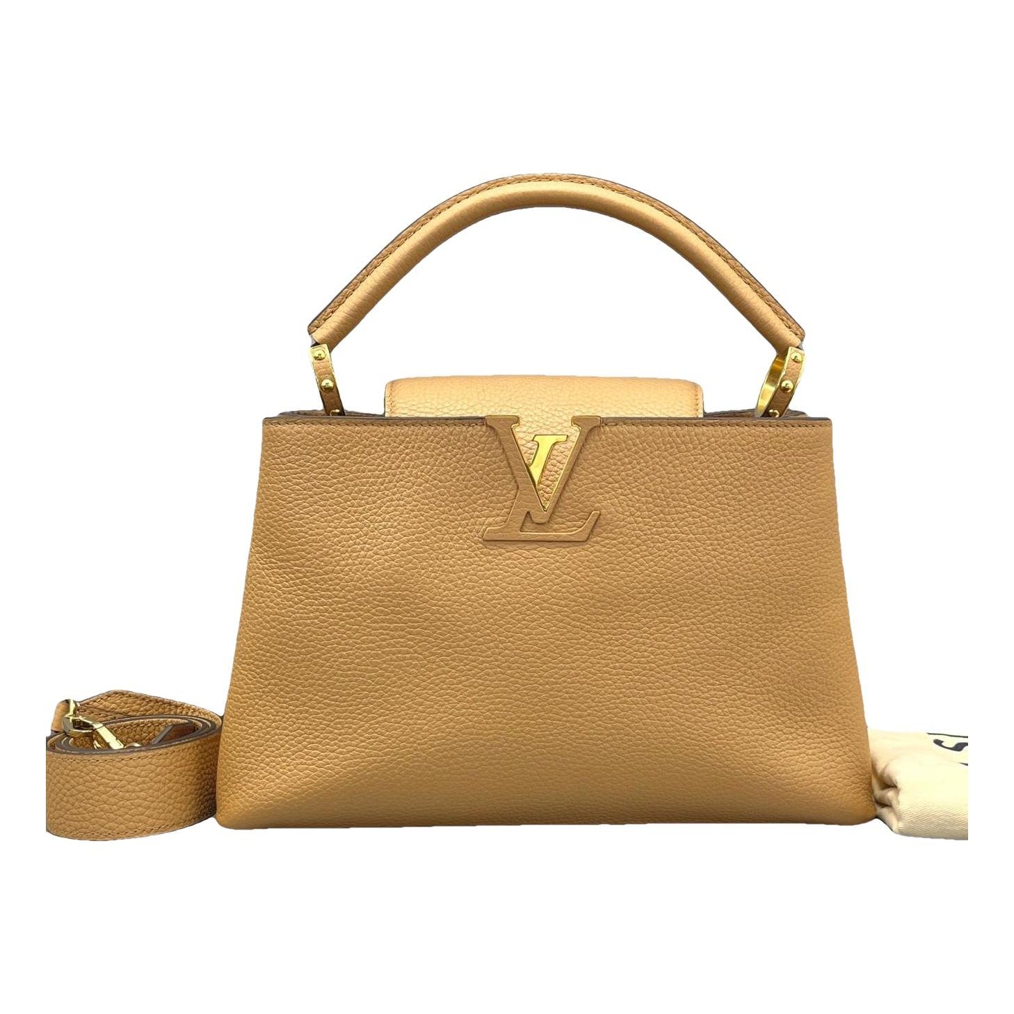 Capucines leather handbag