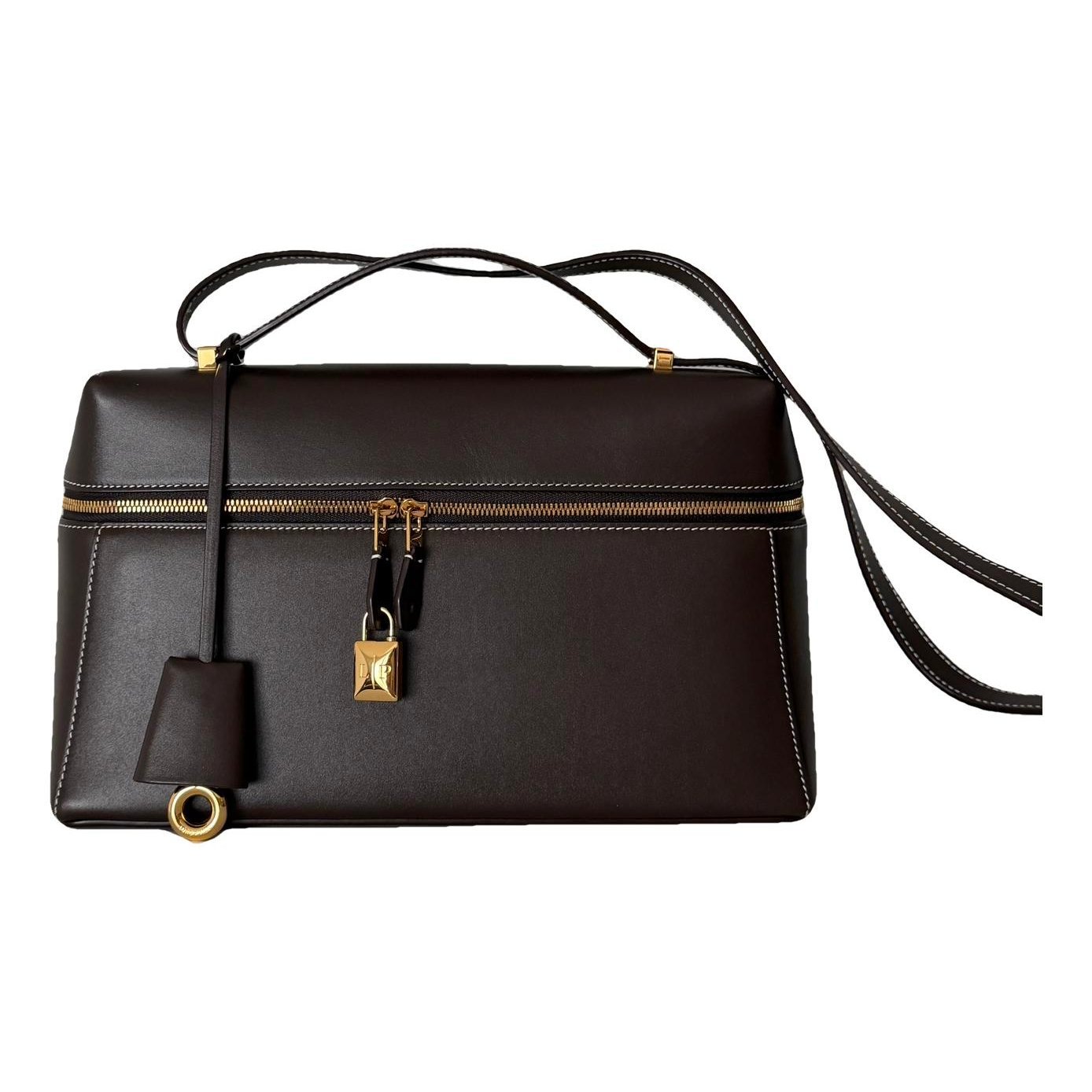 Loro Piana Extra Pocket leather handbag