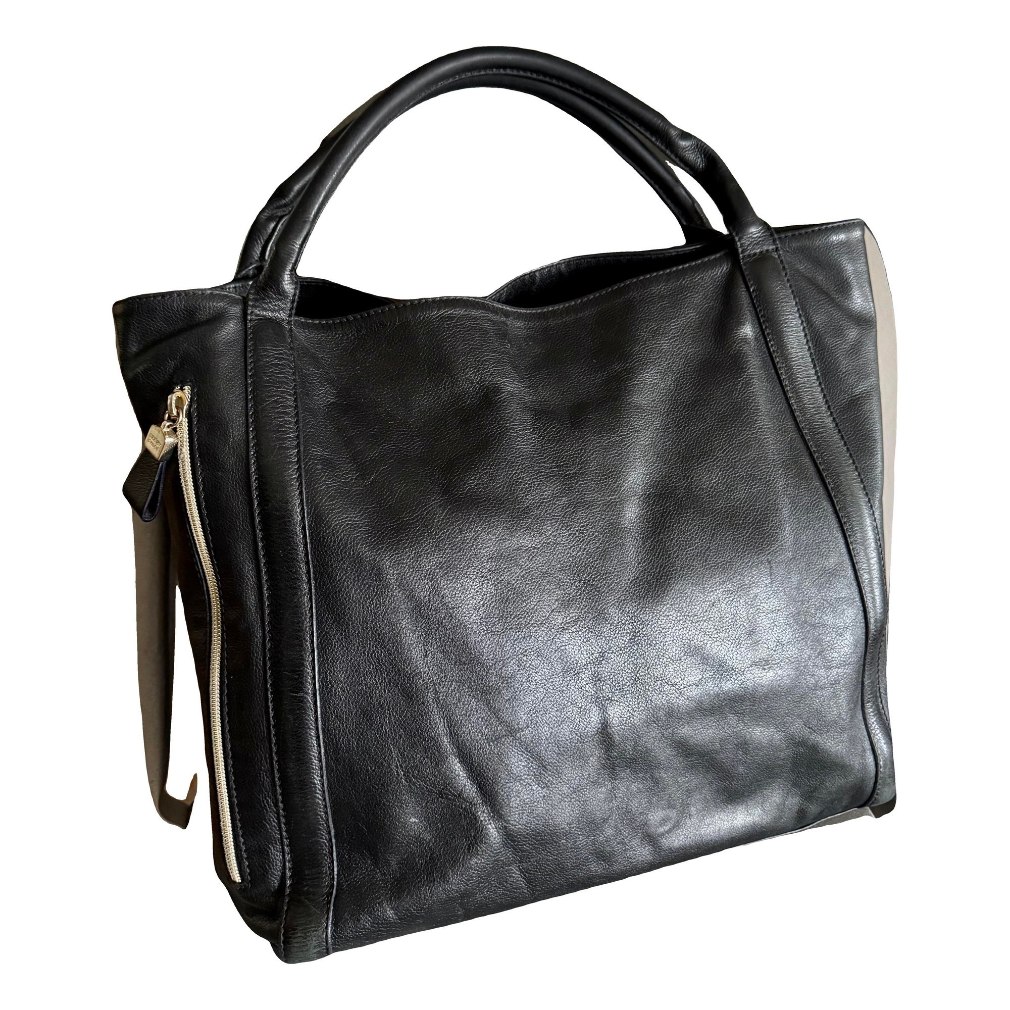 Leather handbag