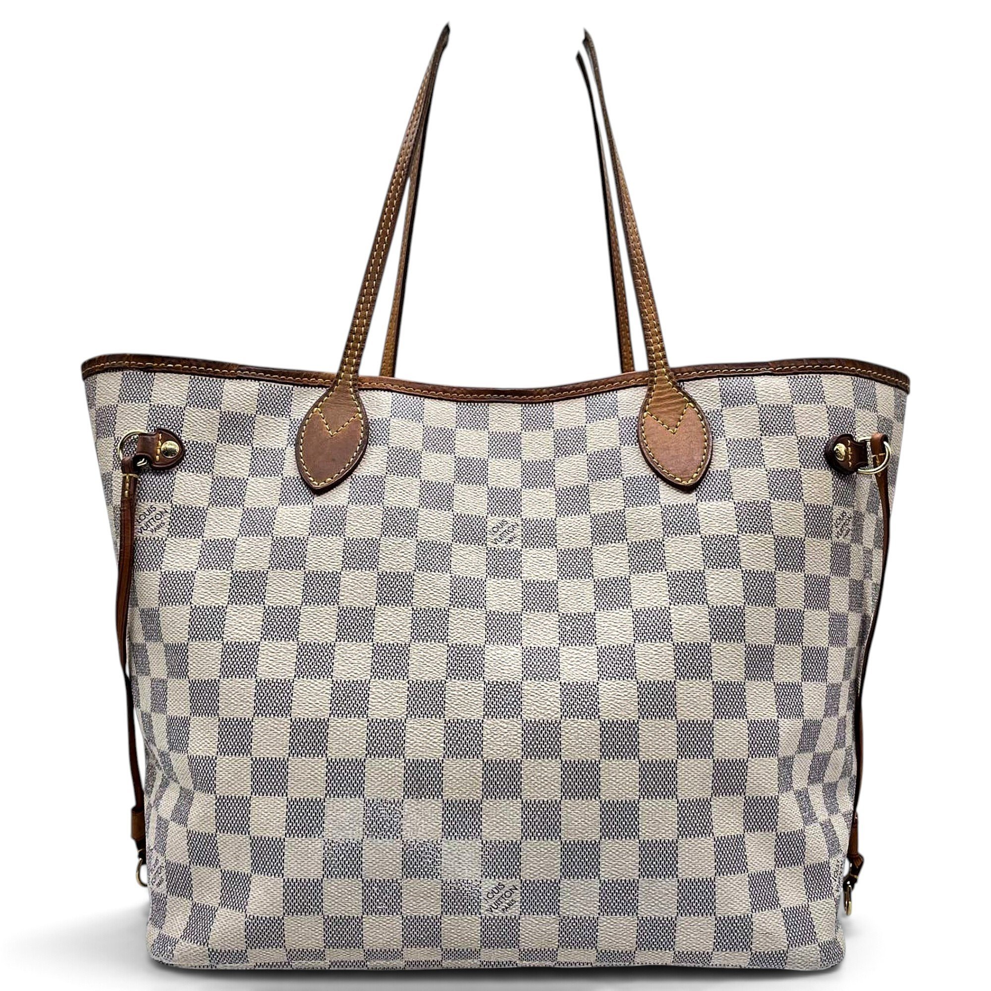 Neverfull leather tote