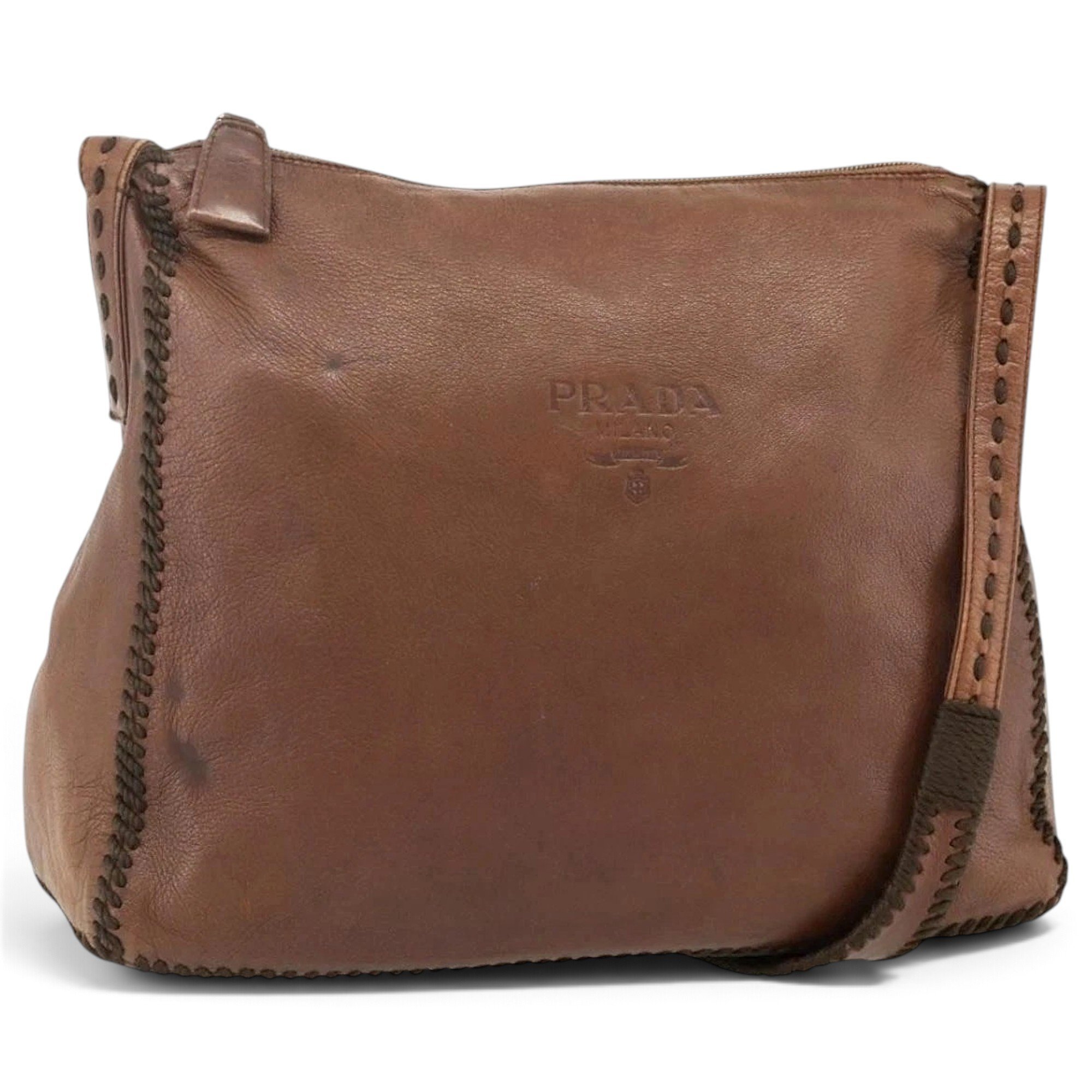 Leather handbag