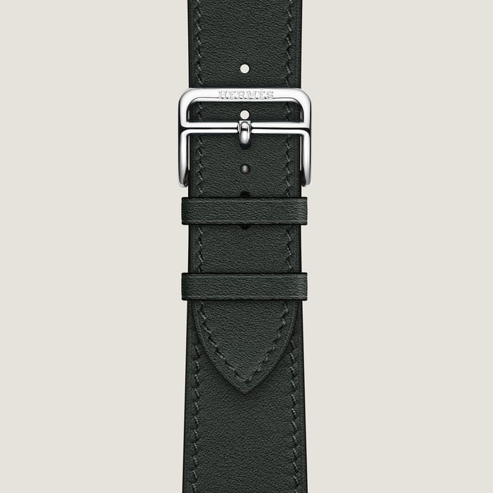 Noir 애플 워치 에르메스 싱글 투어 스트랩 46mm