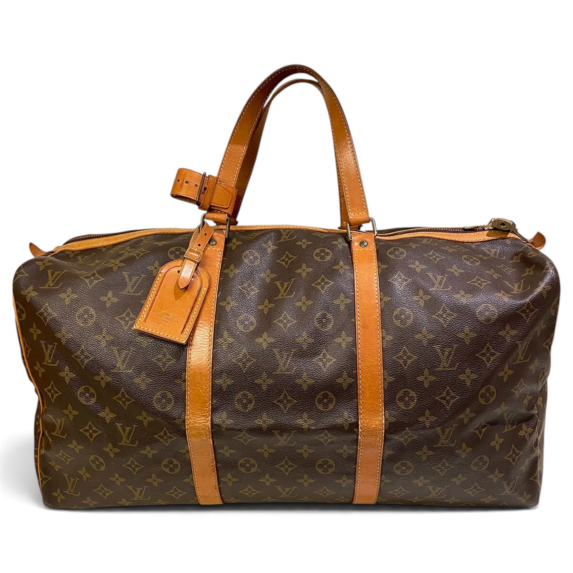 Sac souple leather bag