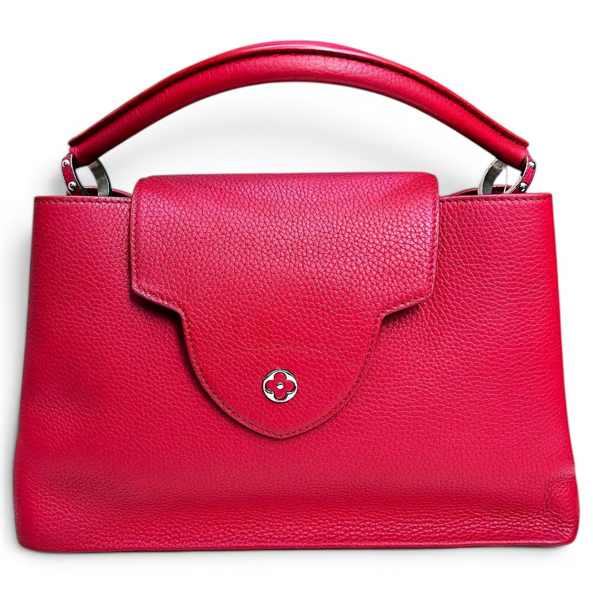 Capucines leather handbag