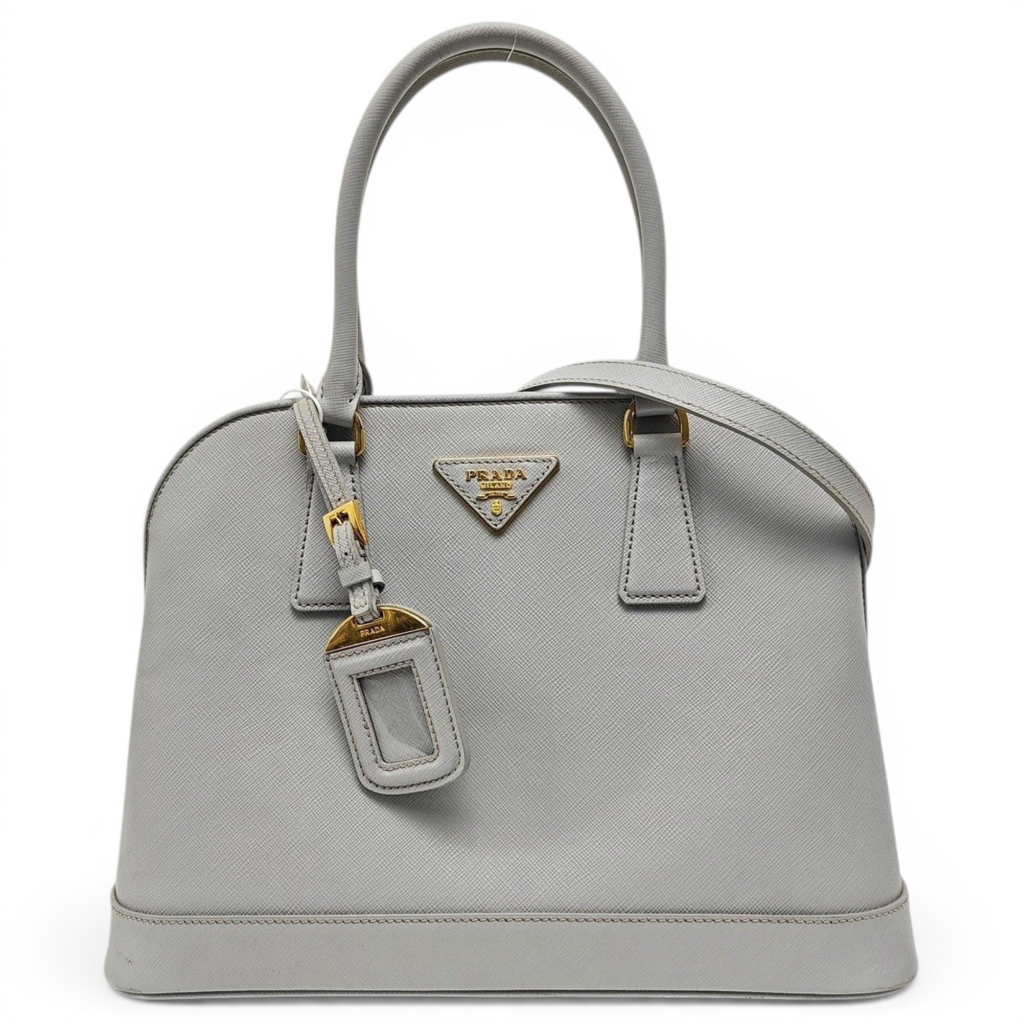 Promenade leather handbag