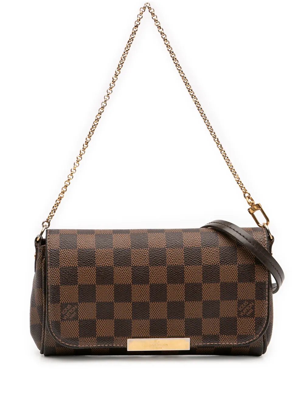 2014 Damier Ebene Favorite PM satchel