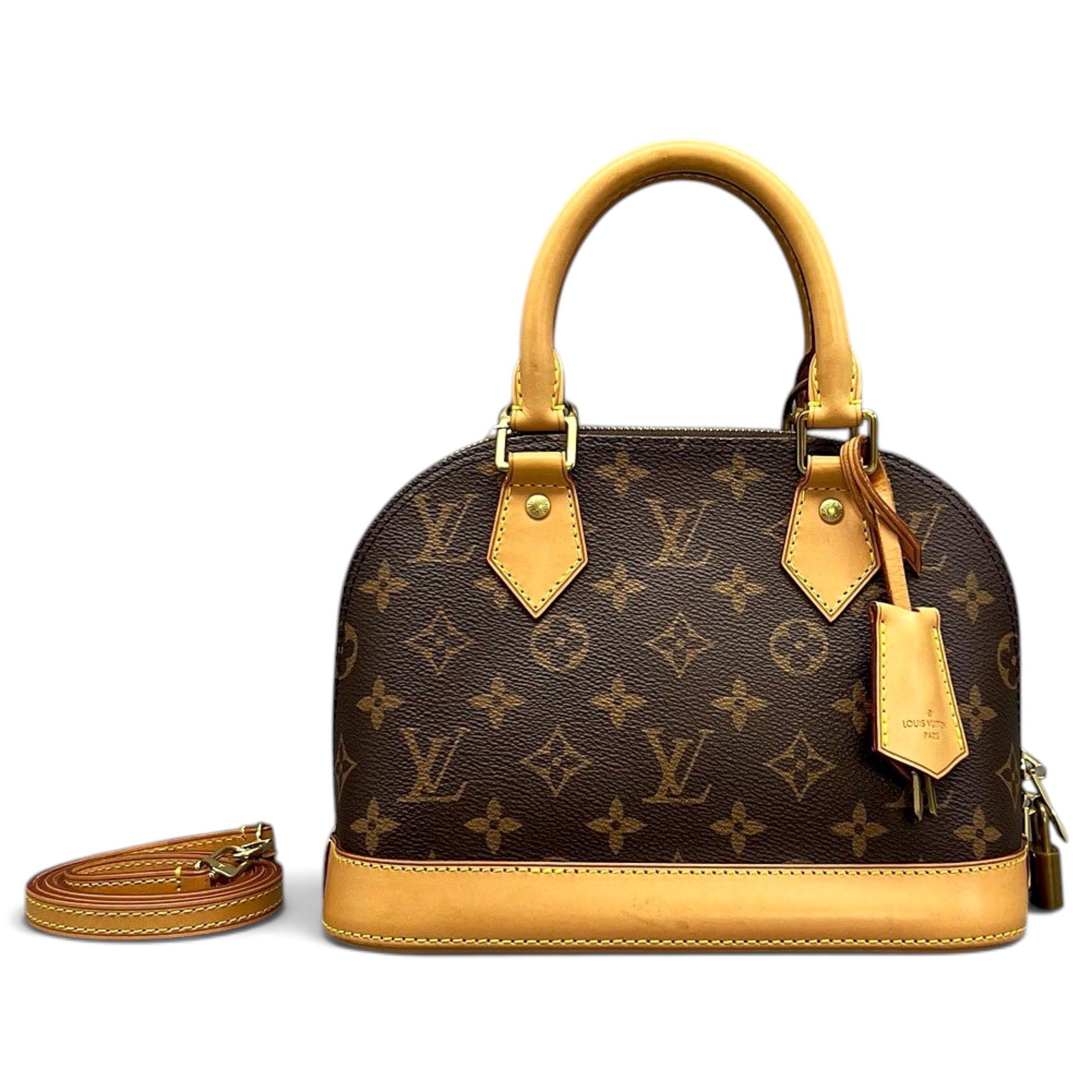 Alma BB leather handbag