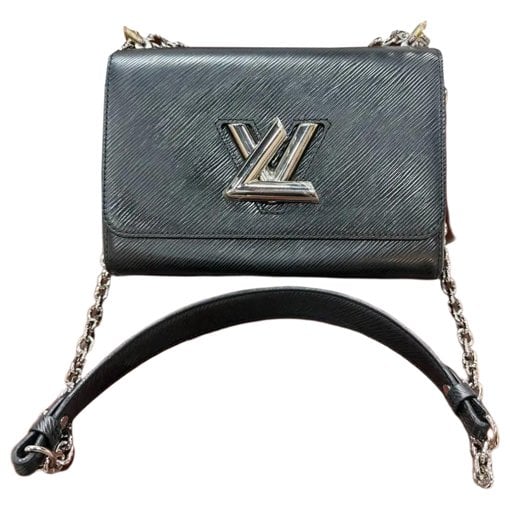 Twist leather crossbody bag