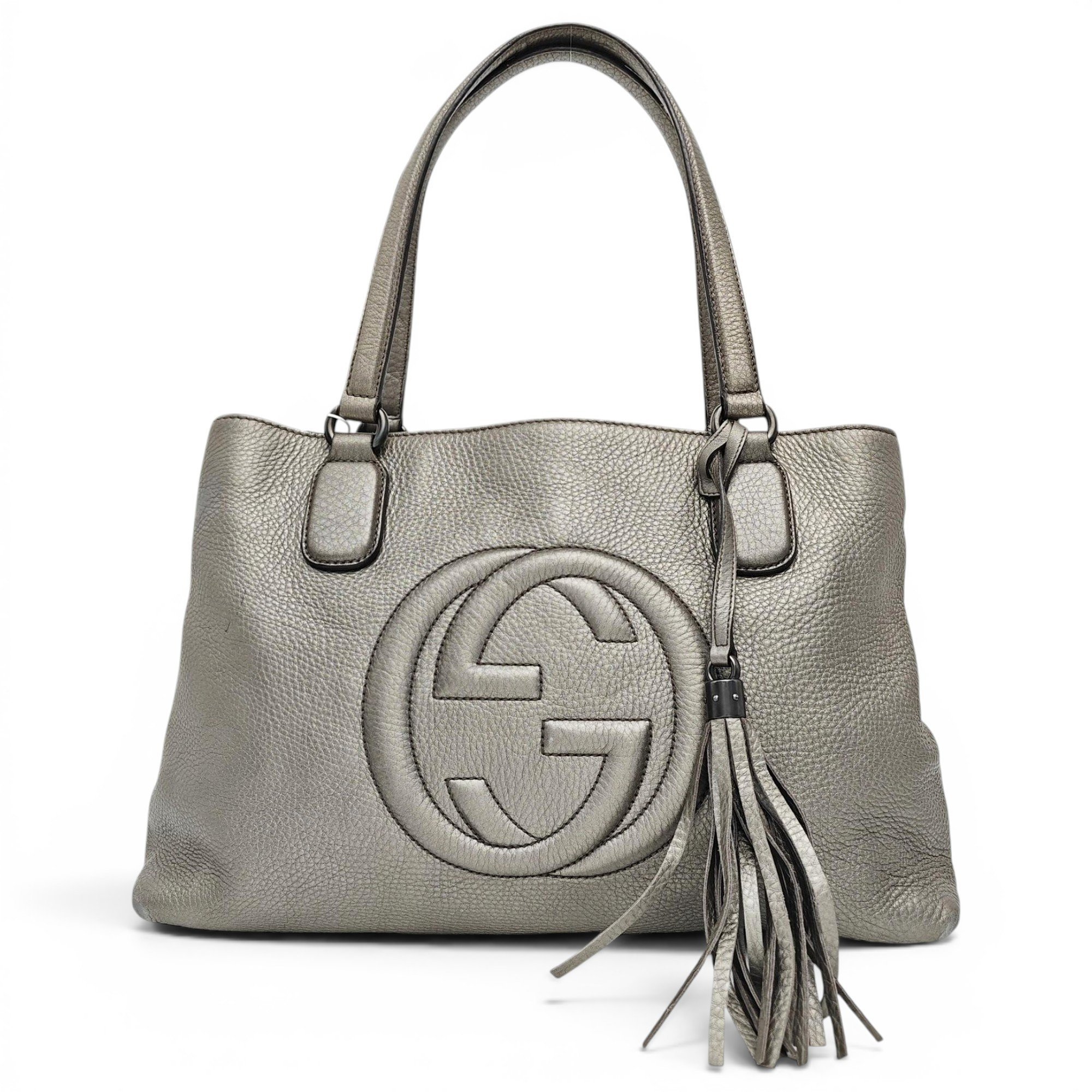 Soho leather tote