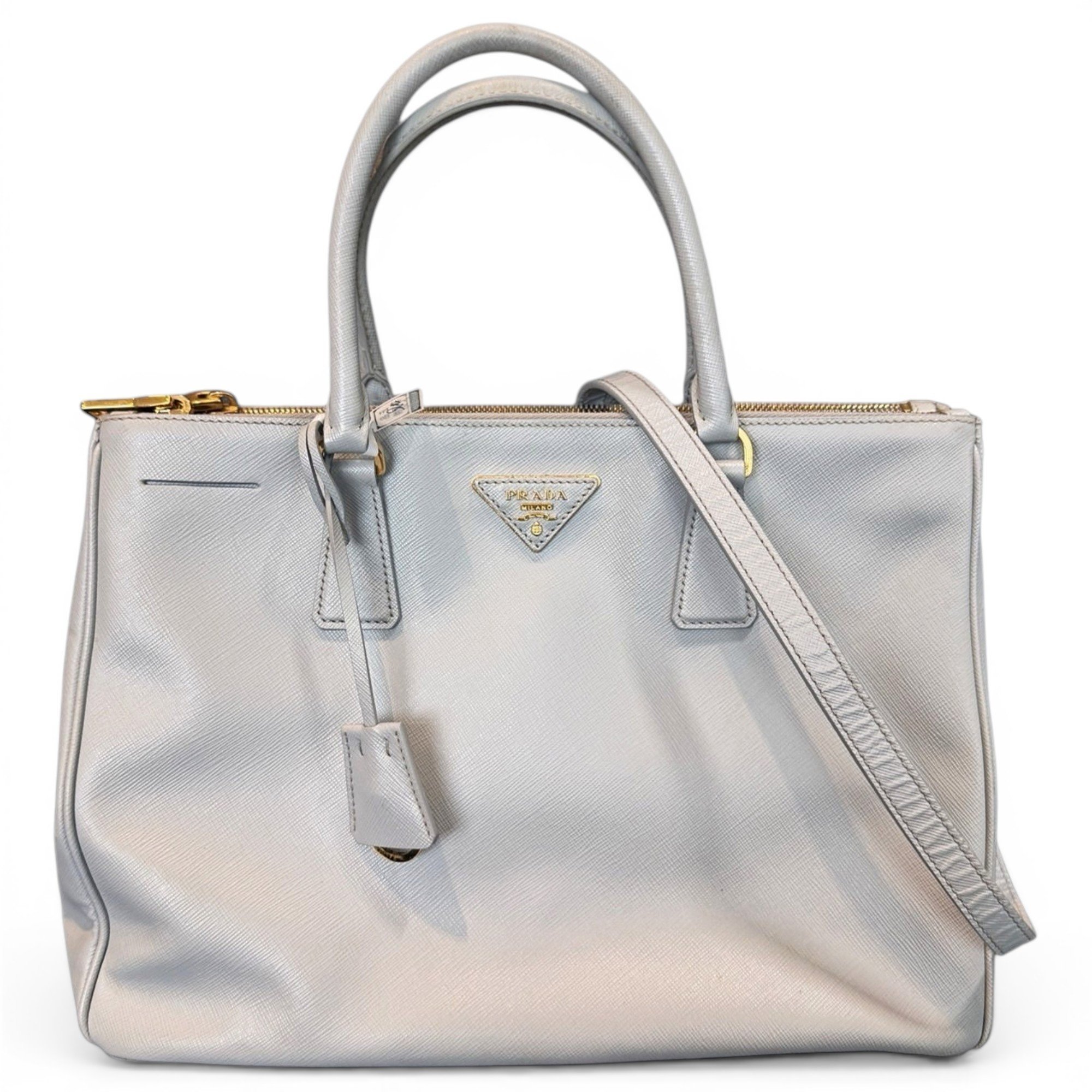 Galleria leather handbag