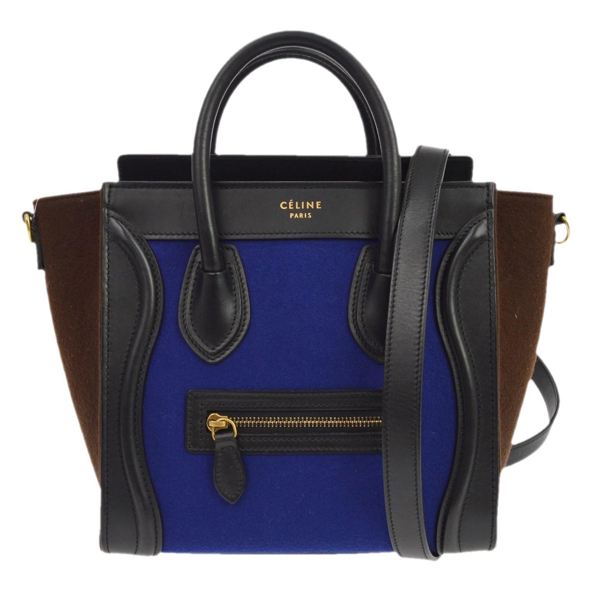 Luggage leather handbag