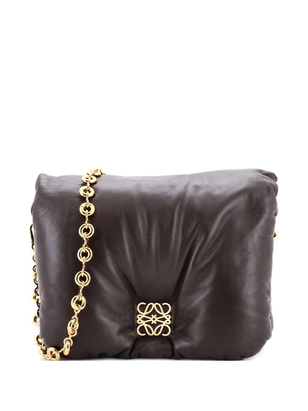 Goya Puffer Bag Leather Medium shoulder bag