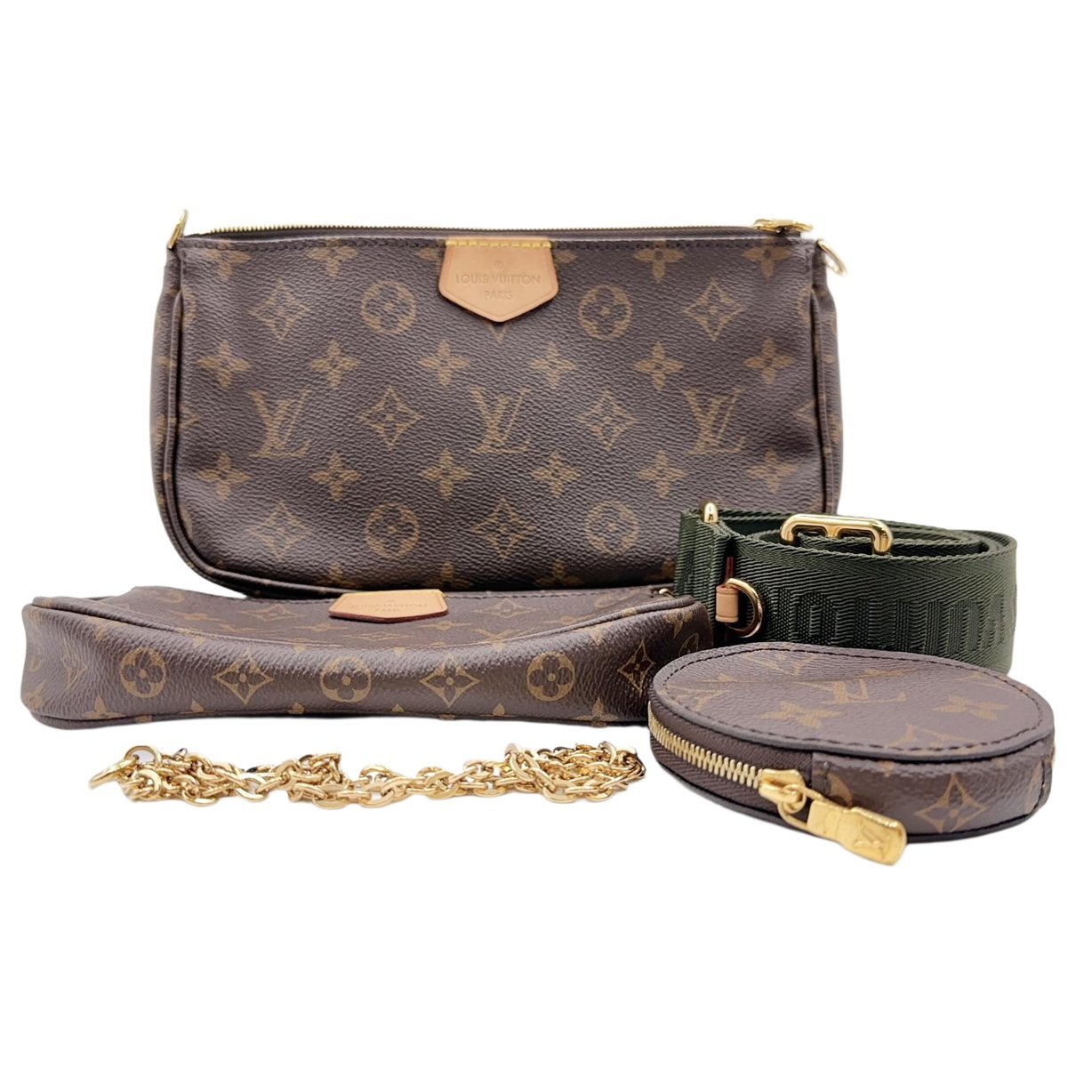 Multi Pochette Accessoires leather handbag