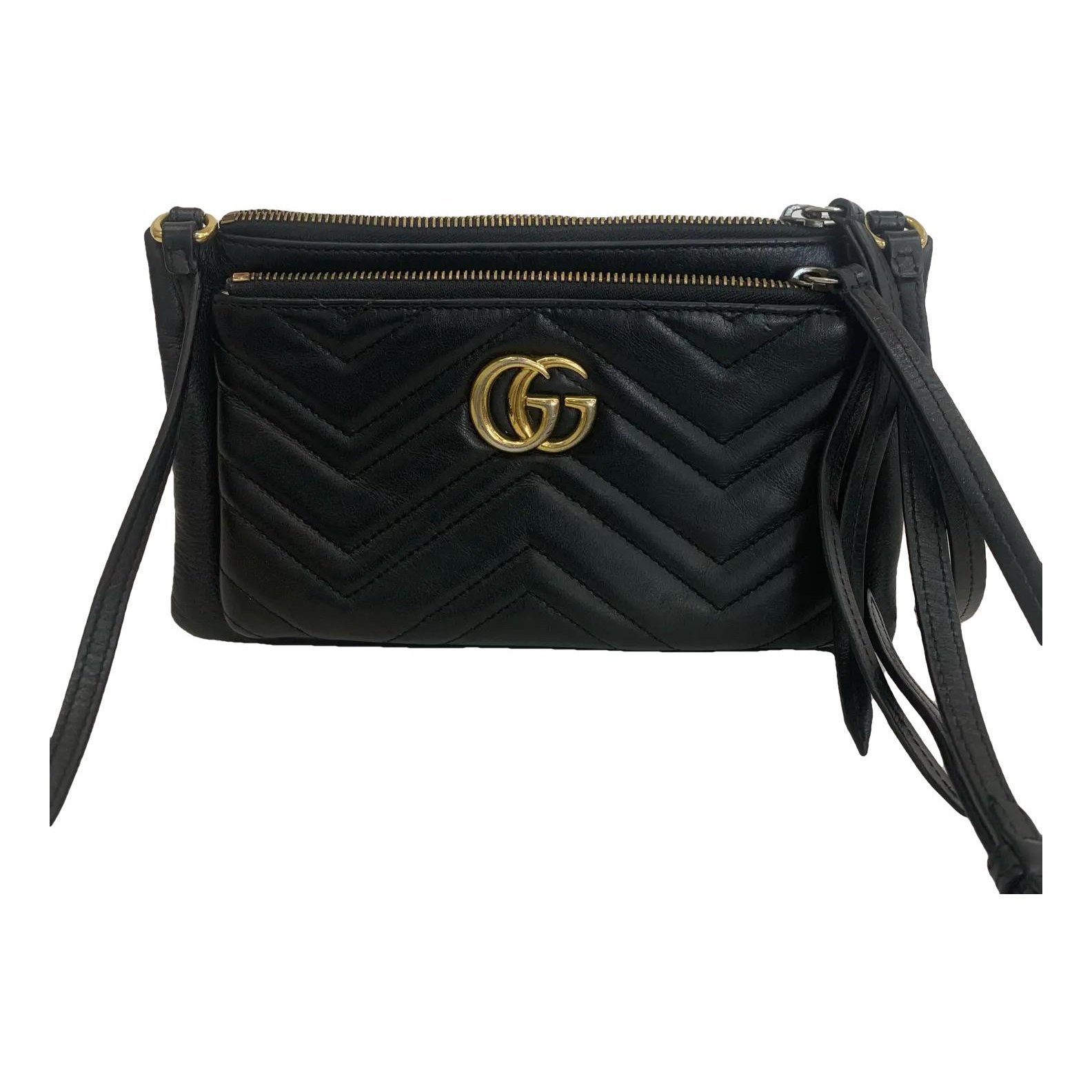 GG Marmont Zip leather handbag