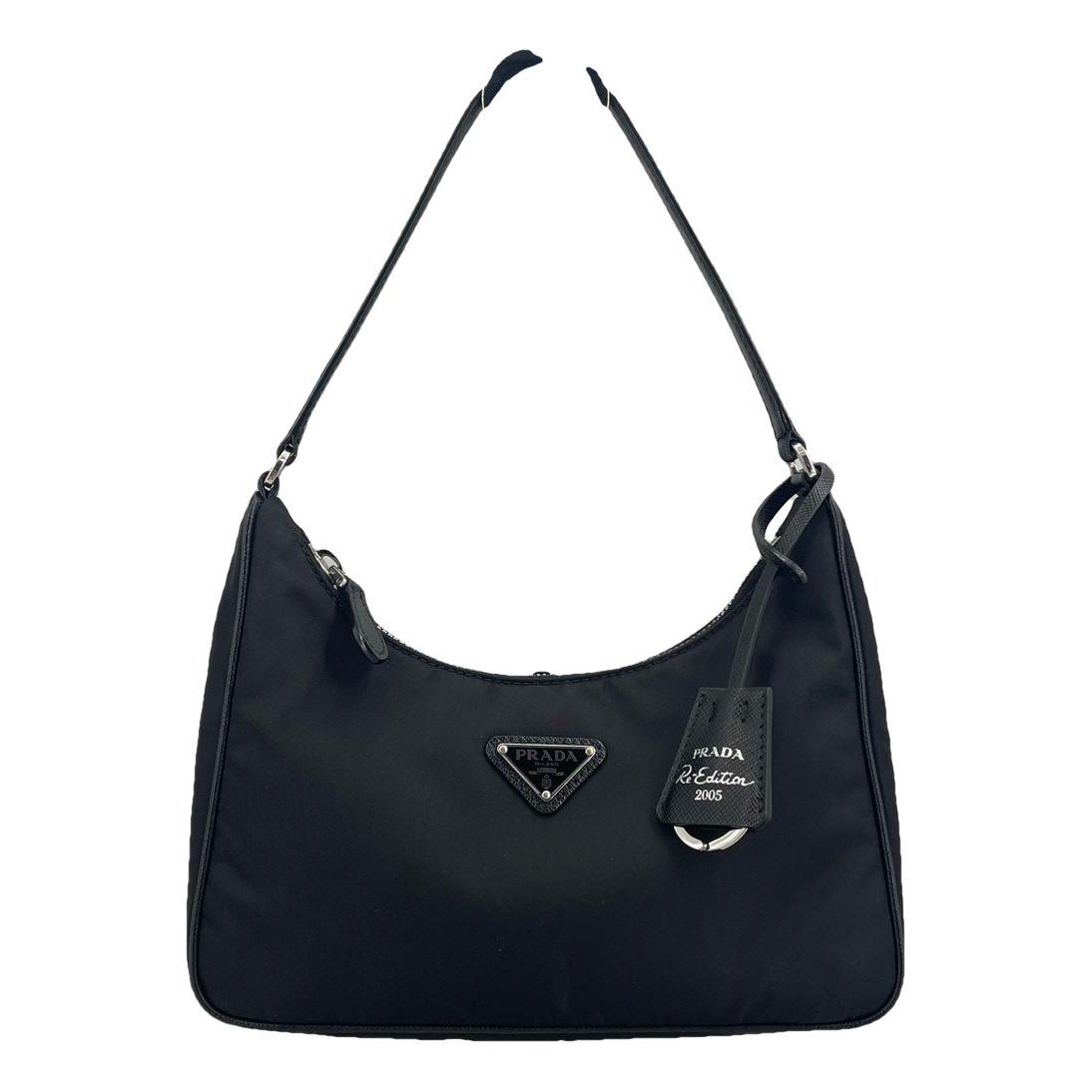 Re-Edition 2005 Zip cloth handbag