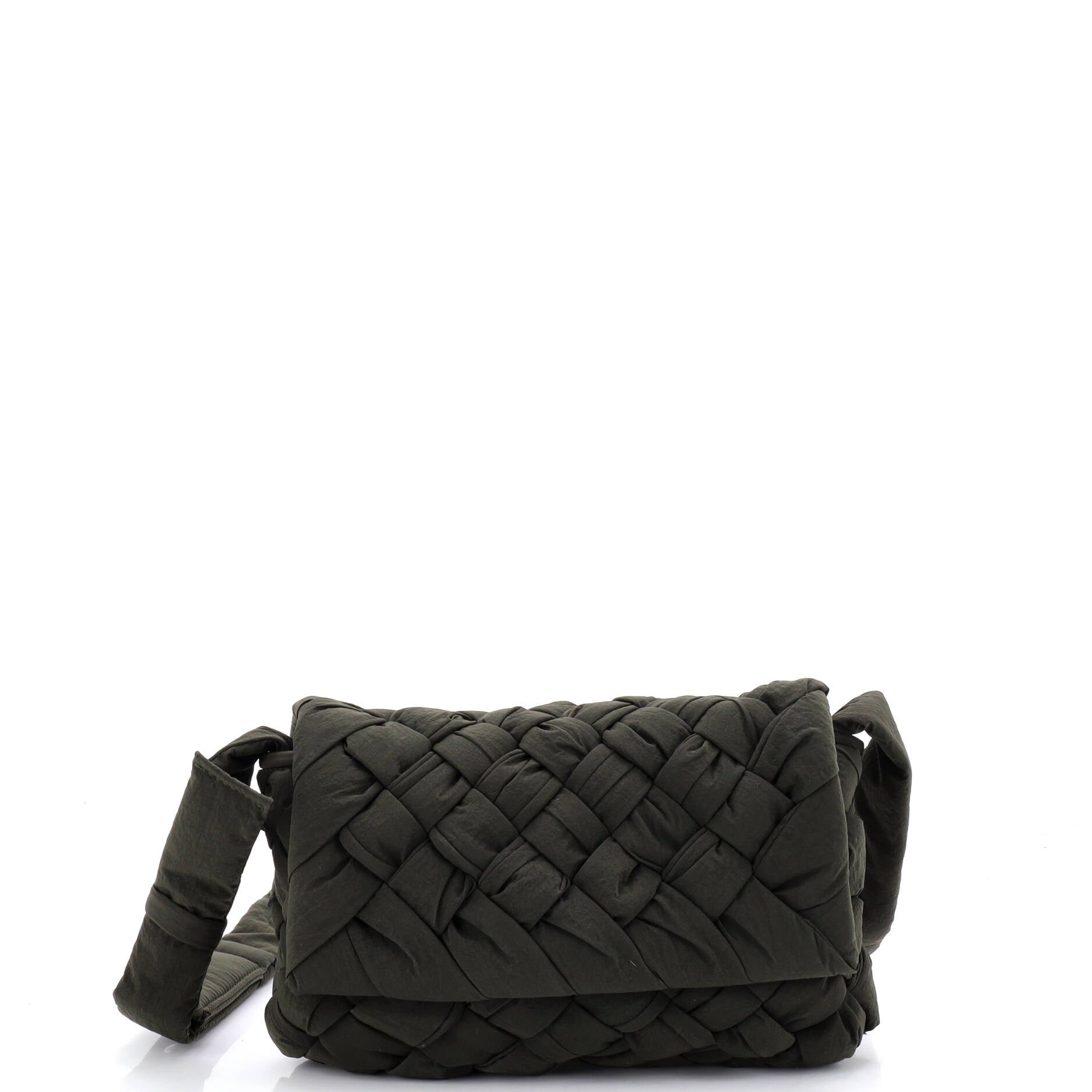 Rumple Shoulder Bag Intrecciato Nyl Small