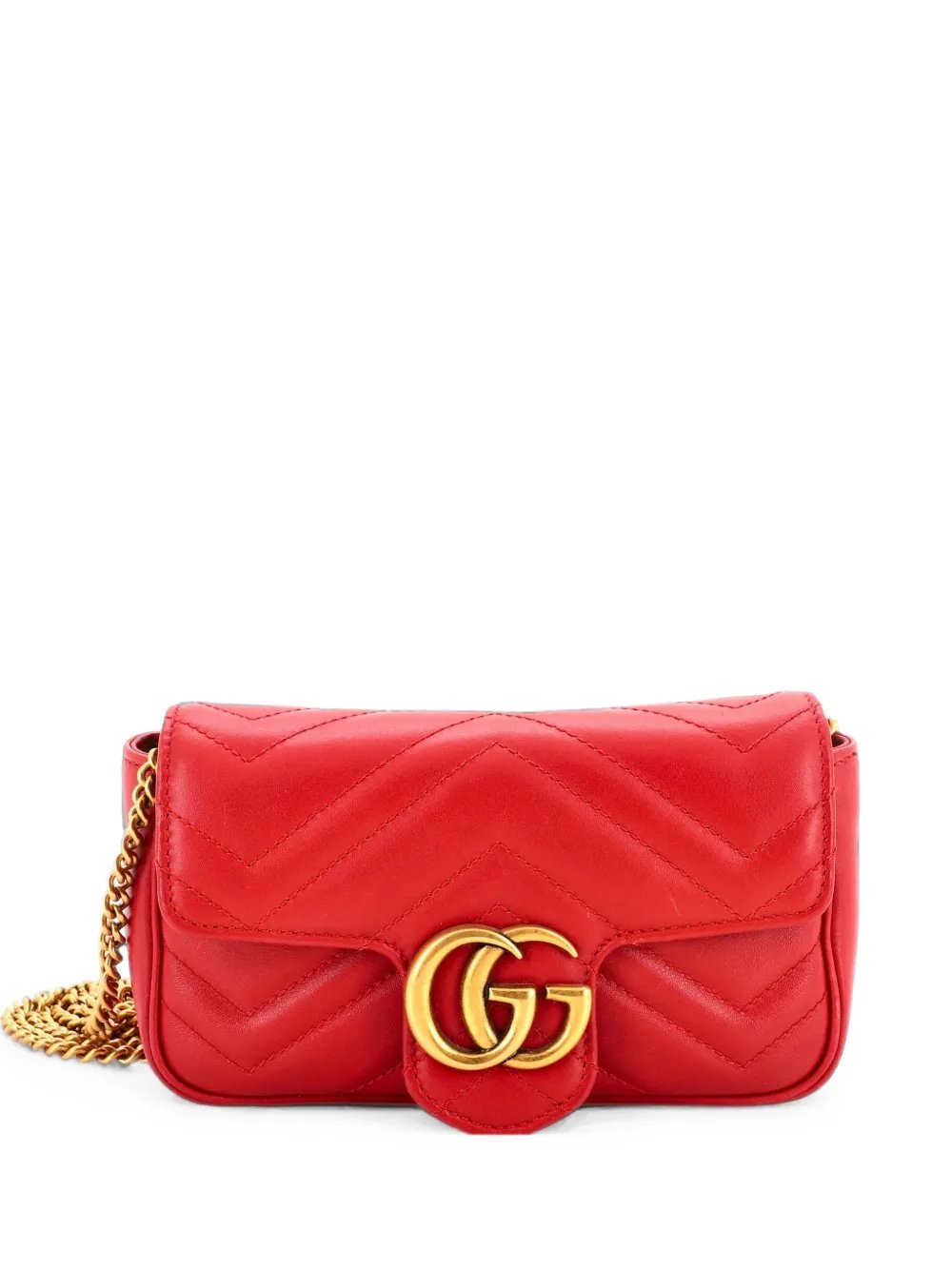 GG Marmont Flap Bag Matelasse Leather Super Mini crossbody bag