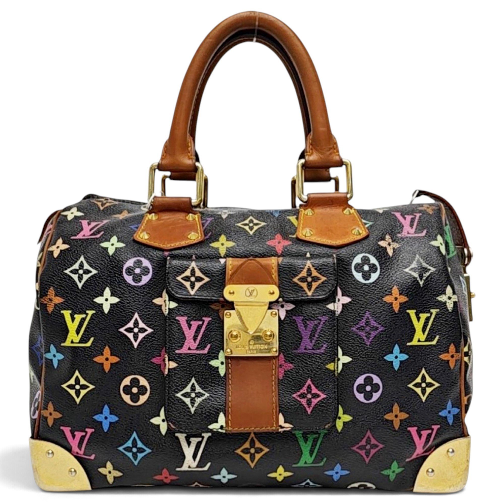 Speedy Bandoulière leather handbag