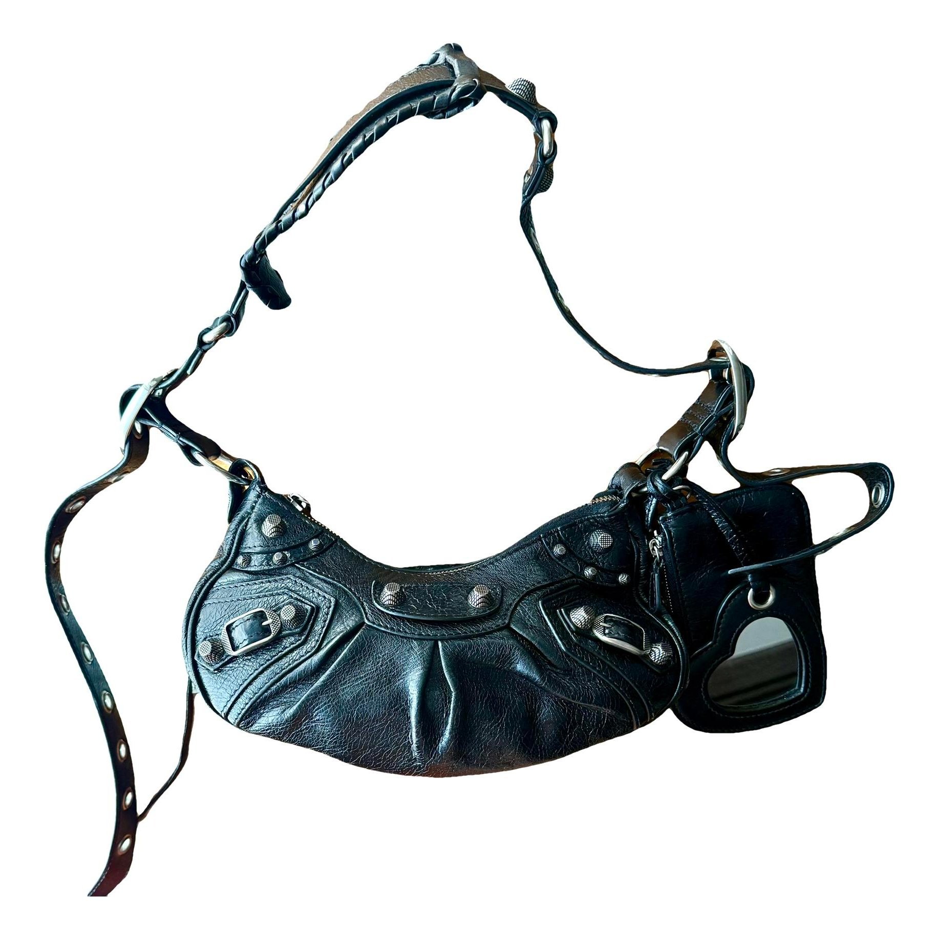 Le Cagole leather handbag