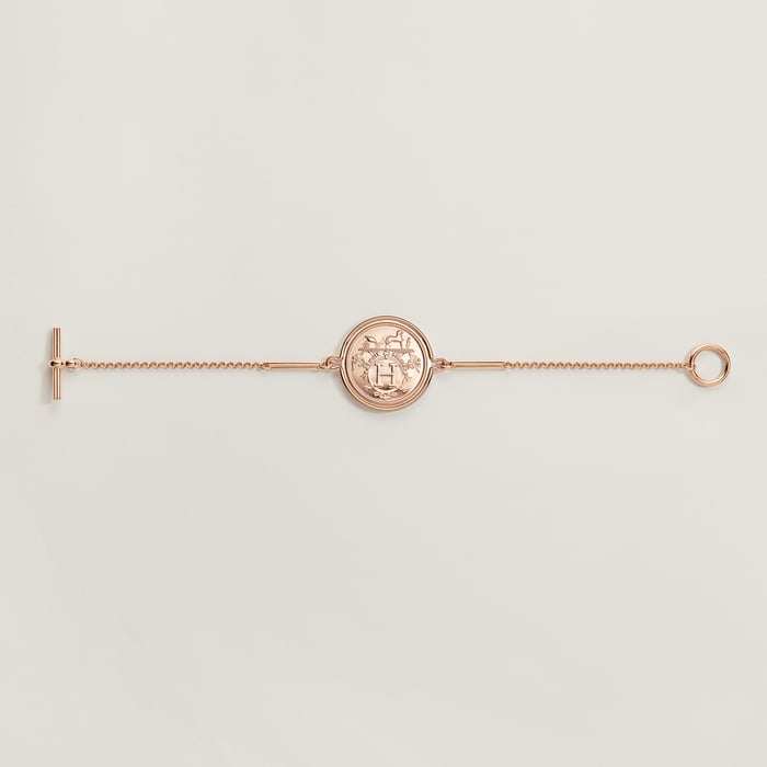 Sans Coloris Hermès Ex-libris Bracelet, Large Model