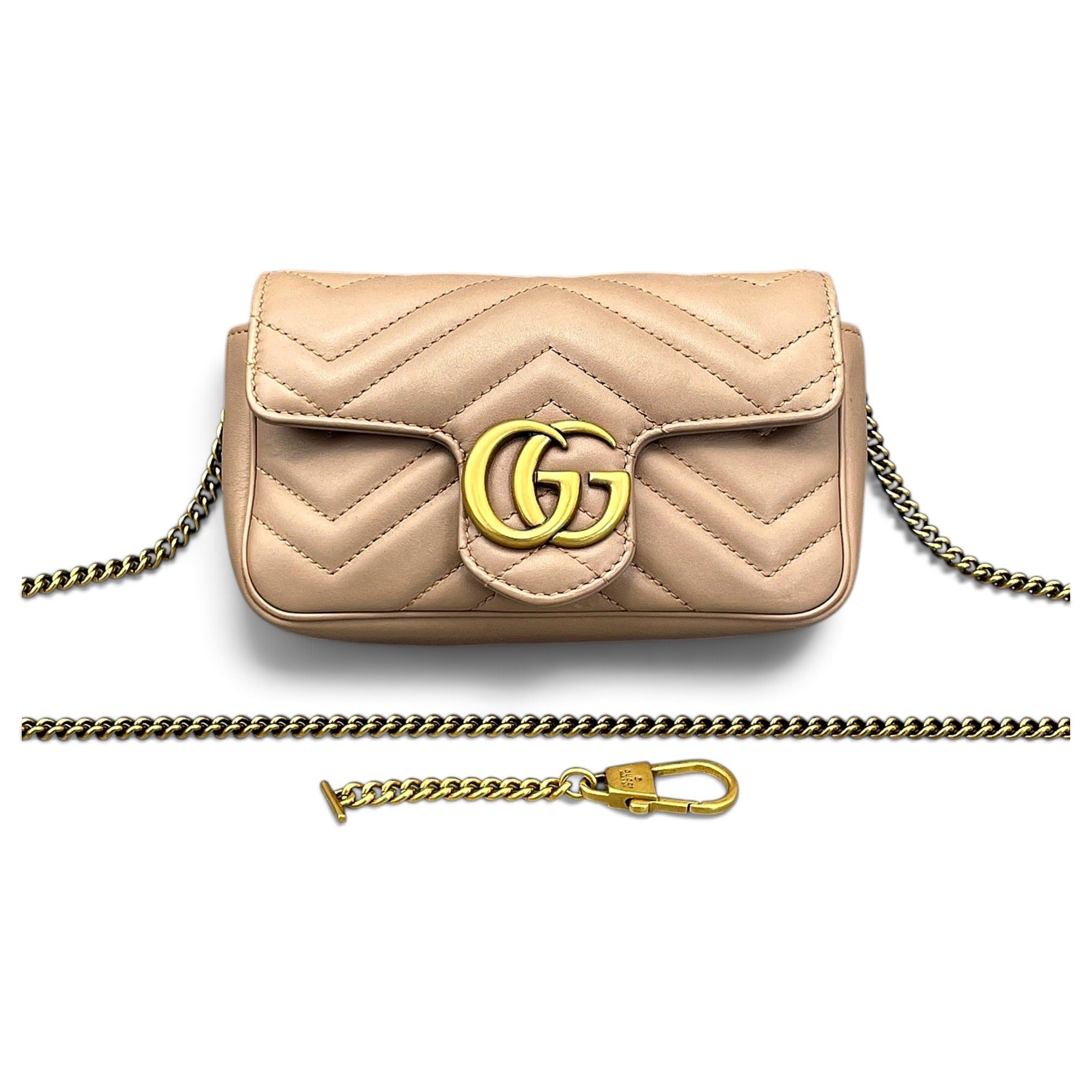 GG Marmont Flap leather handbag