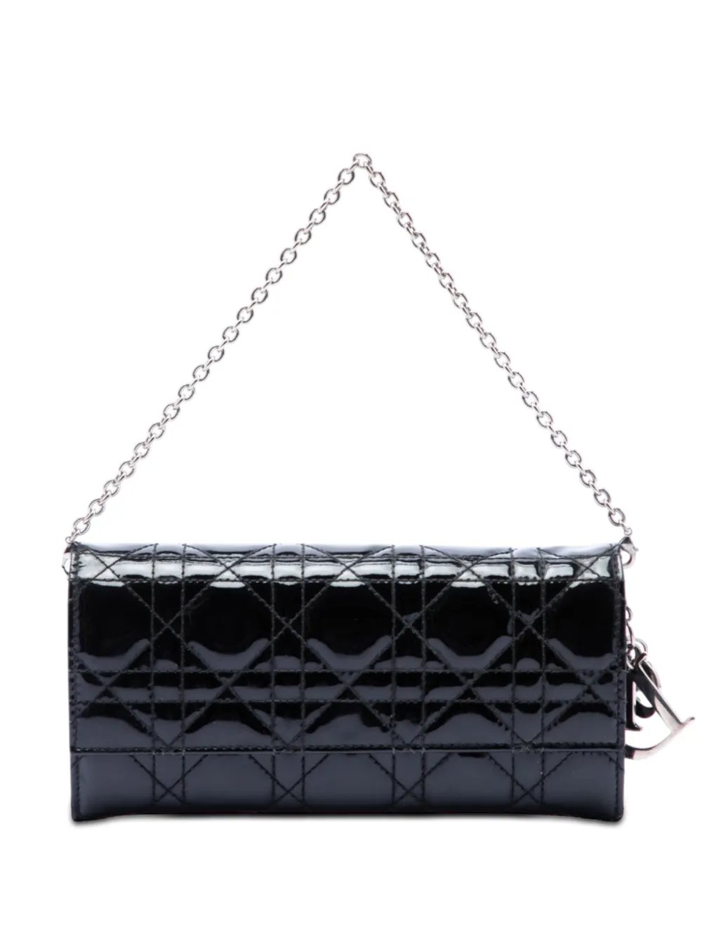 2010 Patent Cannage Lady Dior Wallet On Chain handbag