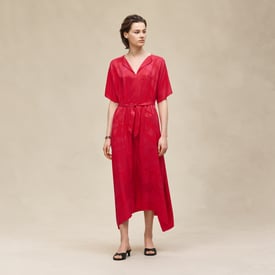 "Soleil de Soie Poudre" classic caftan