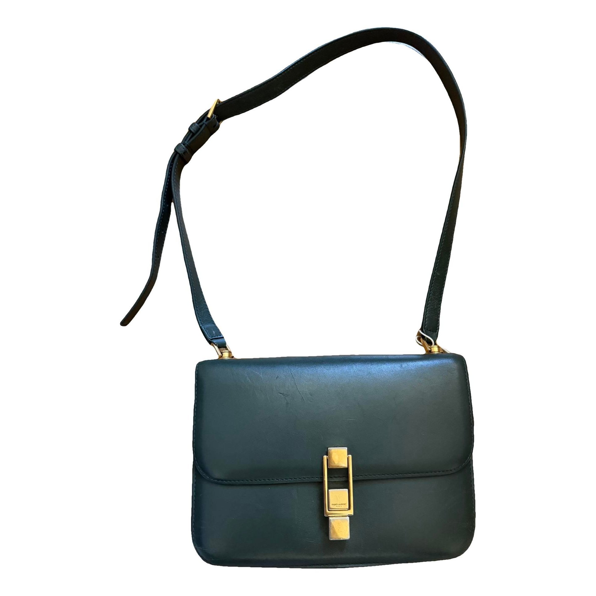 Carré leather crossbody bag