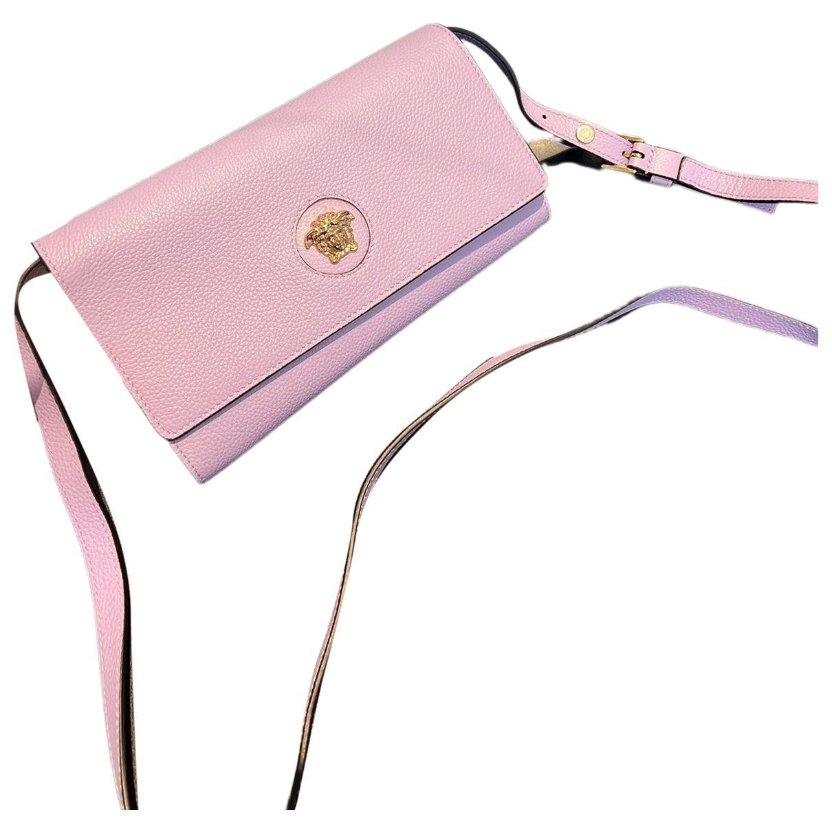 La Medusa leather handbag