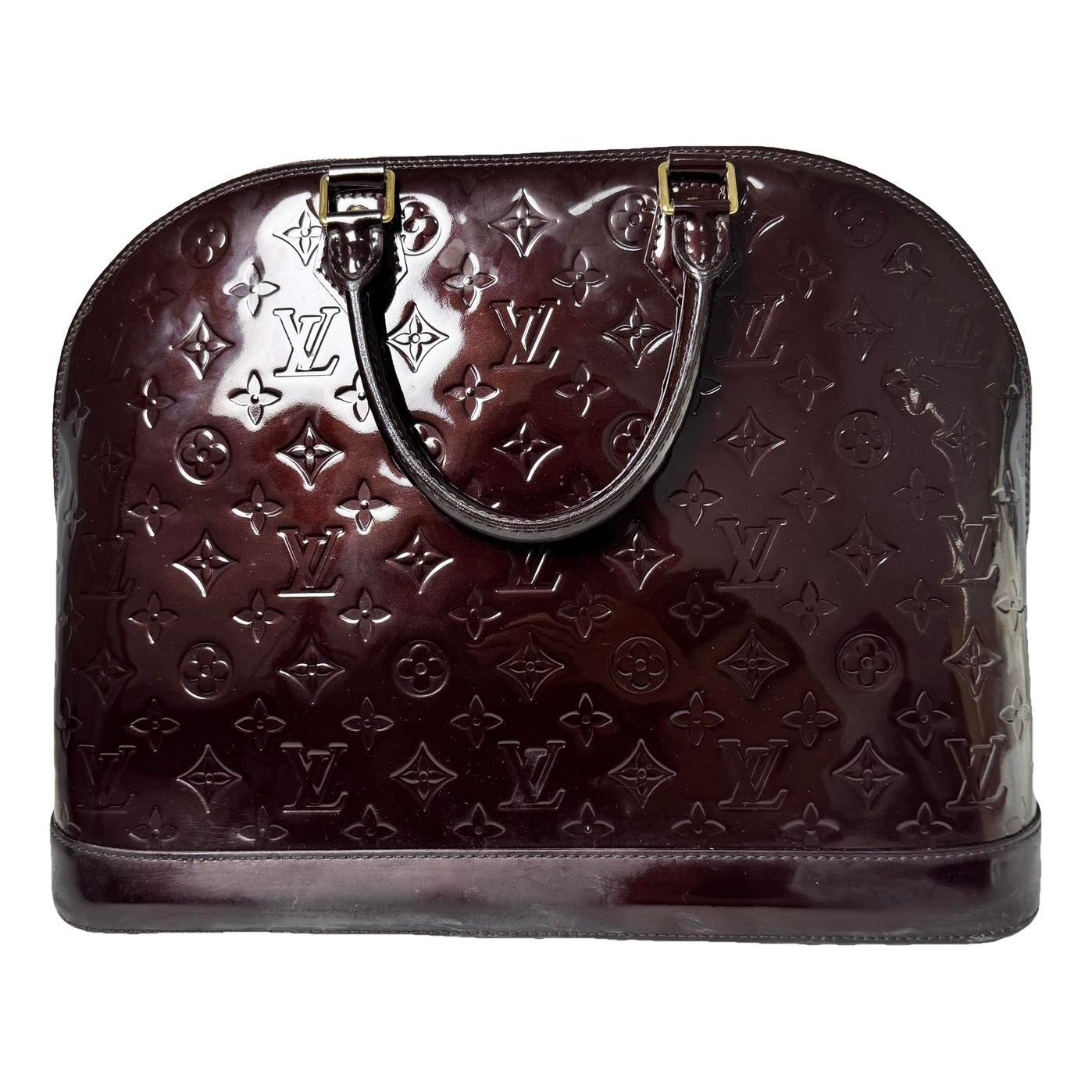 Alma patent leather handbag