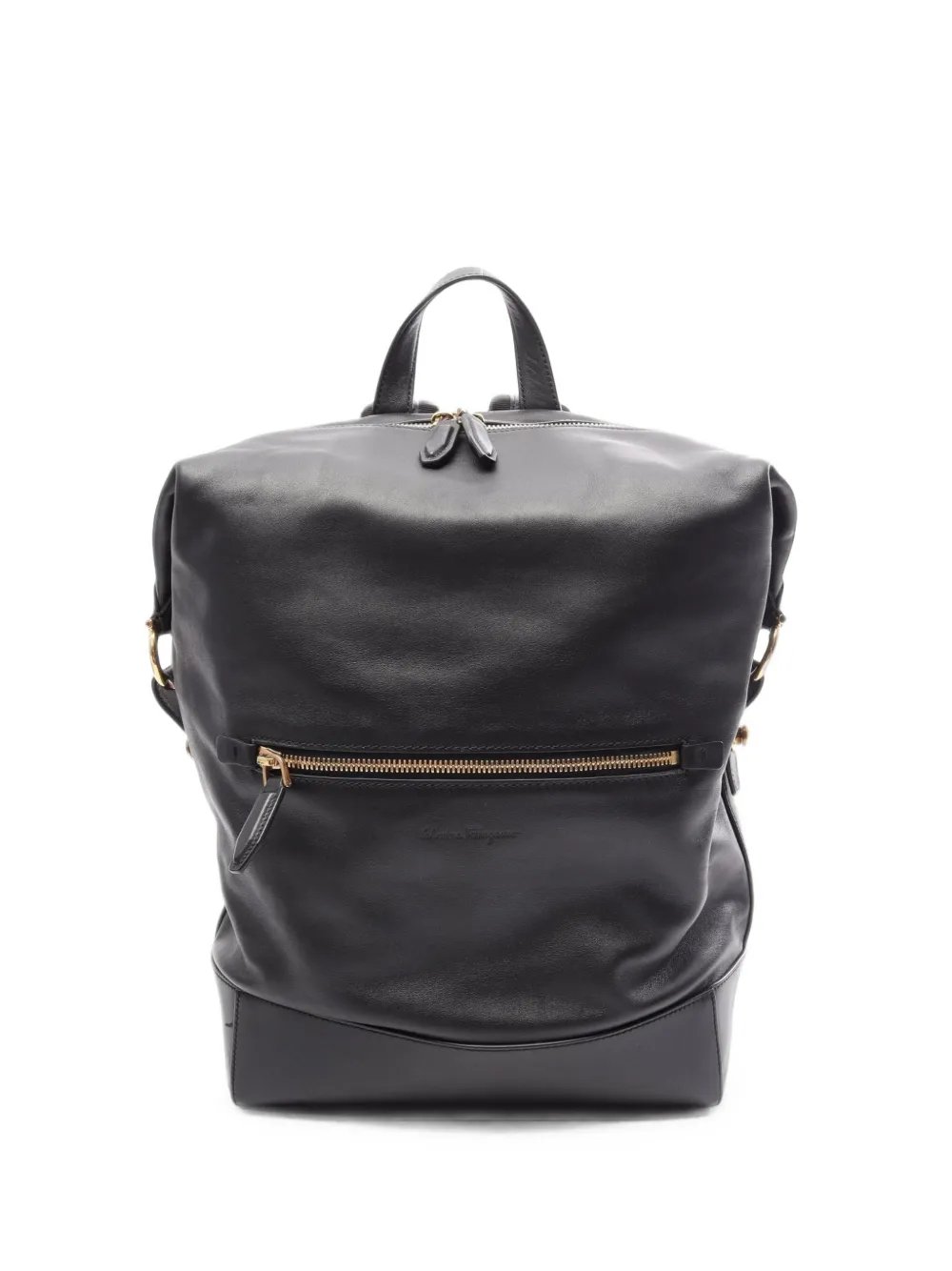 2010s leather backpack