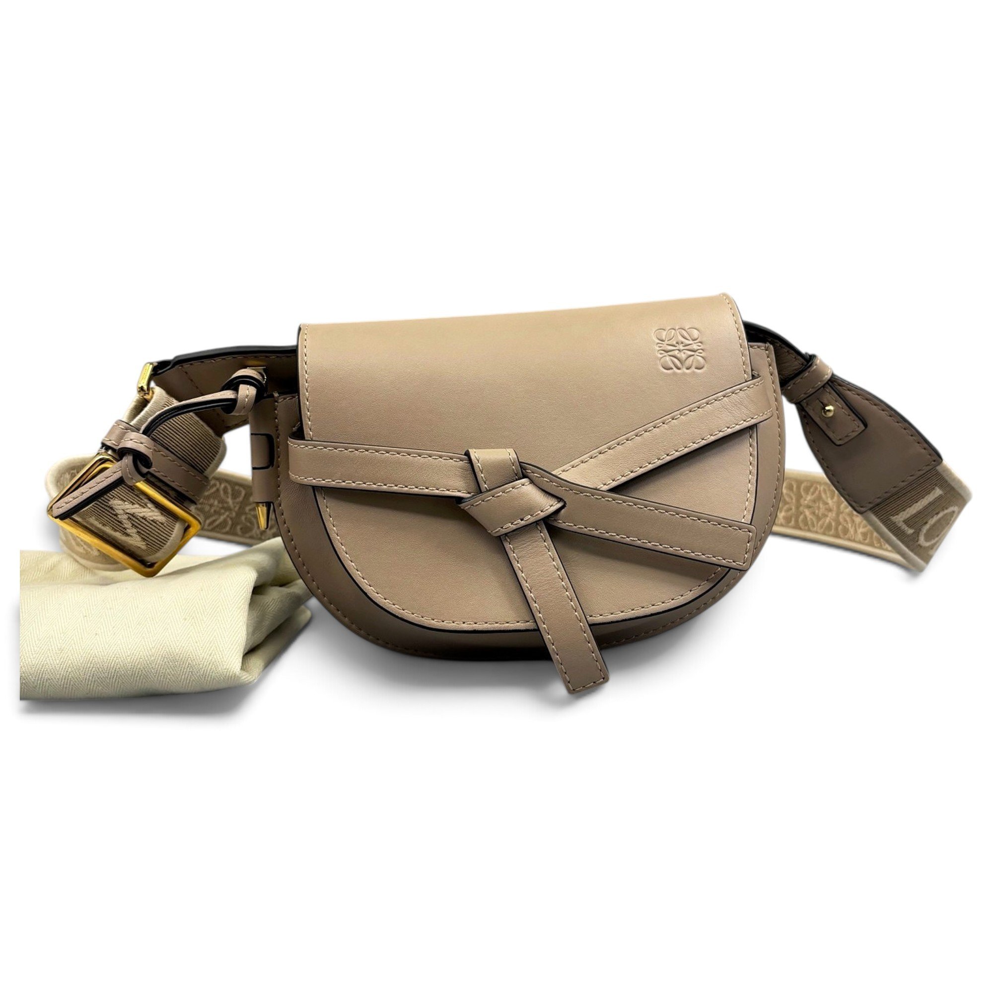 Gate leather handbag