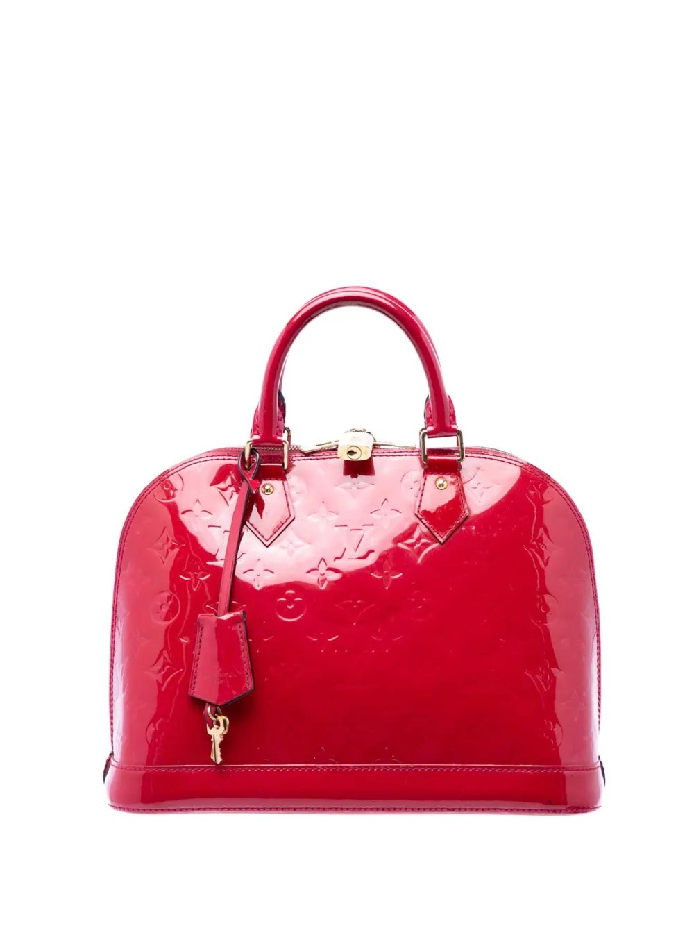 2012 Monogram Vernis Alma PM handbag