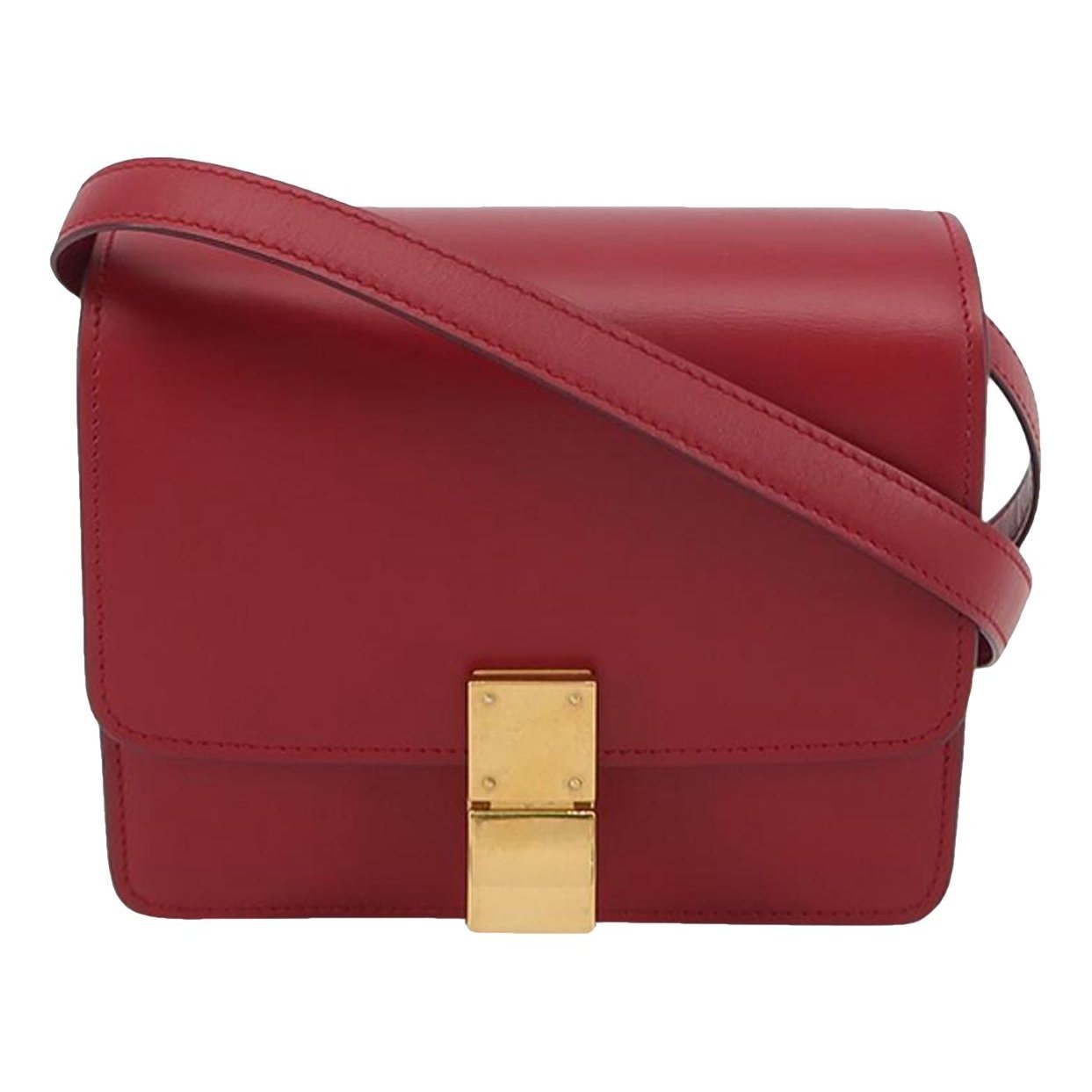 Classic leather crossbody bag