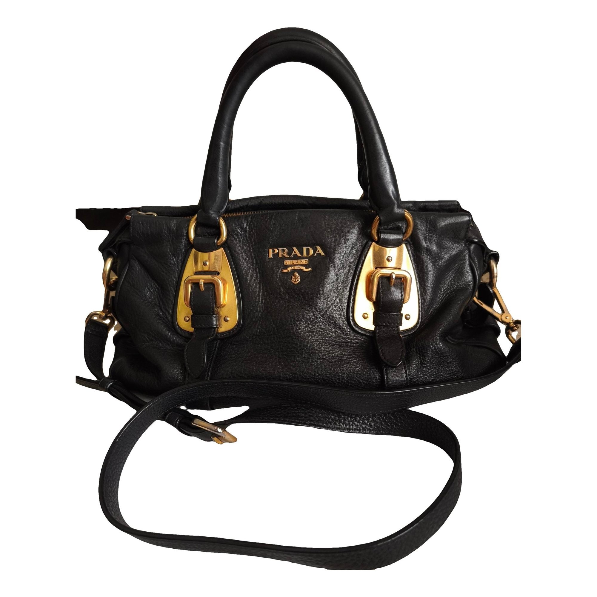 Leather crossbody bag
