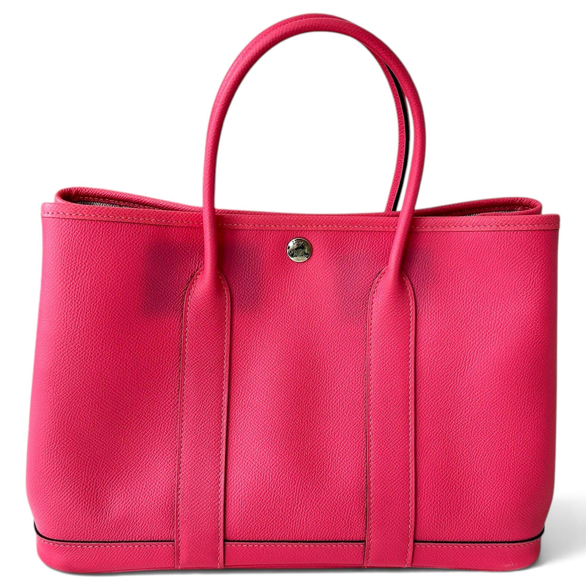 Garden Party leather handbag