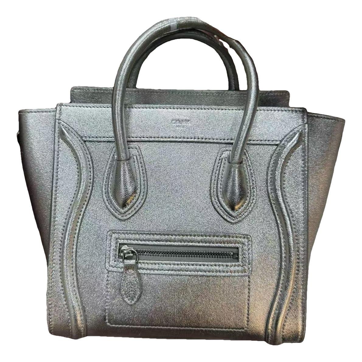 Nano Luggage leather handbag