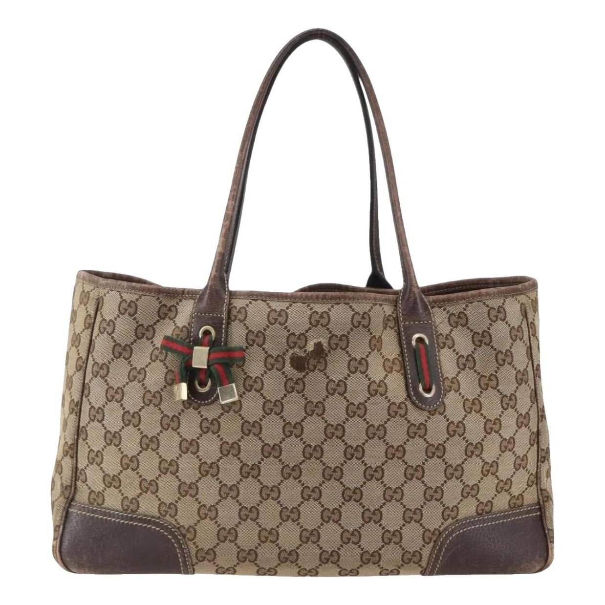 Leather tote