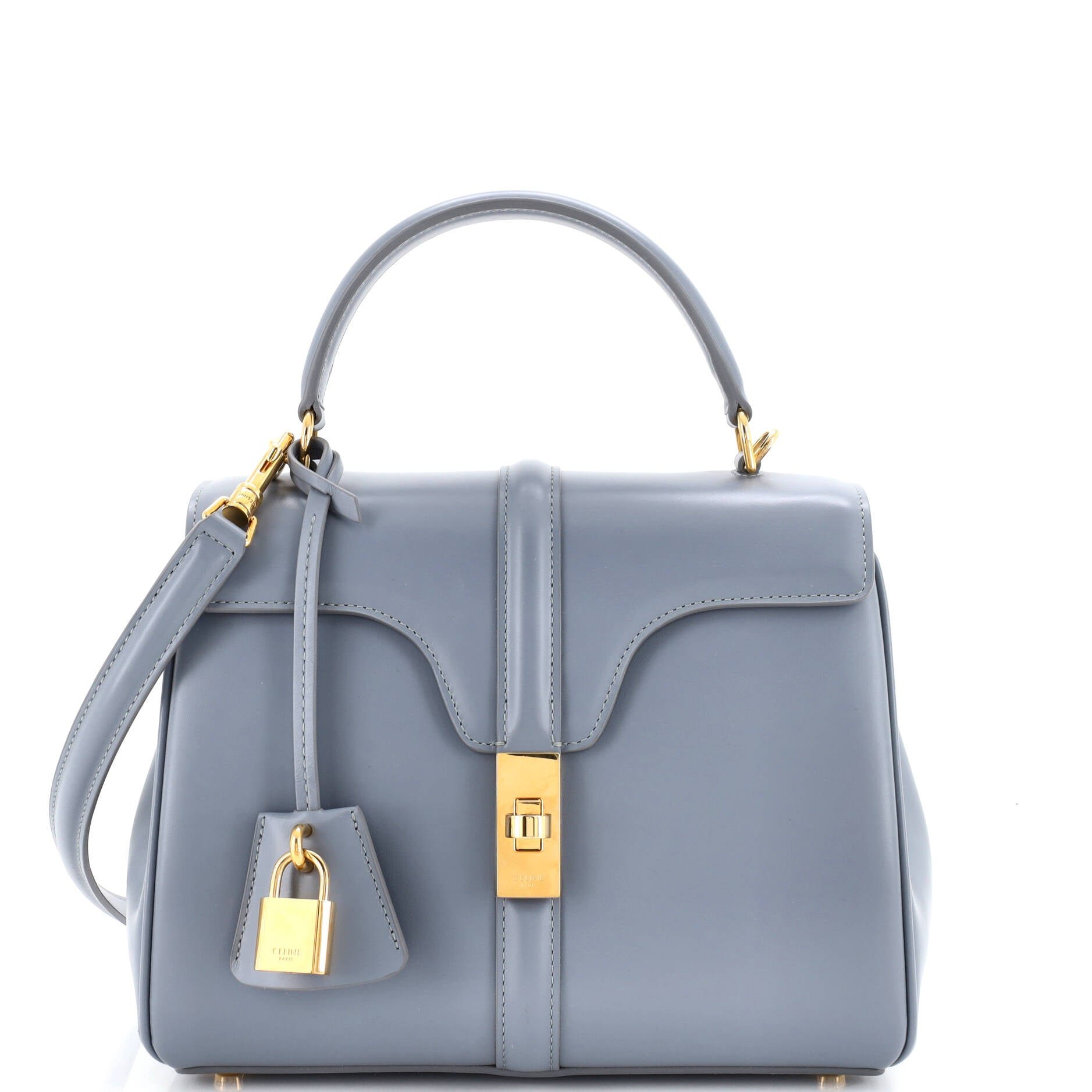 16 Top Handle Bag Smooth Calfskin Small